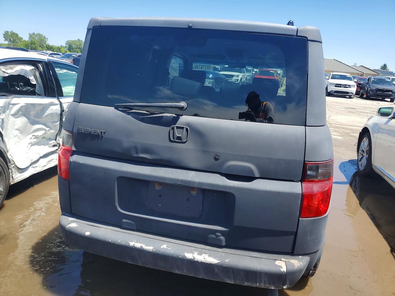 2004 Honda Element Ex Silver vin: 5J6YH28554L006933