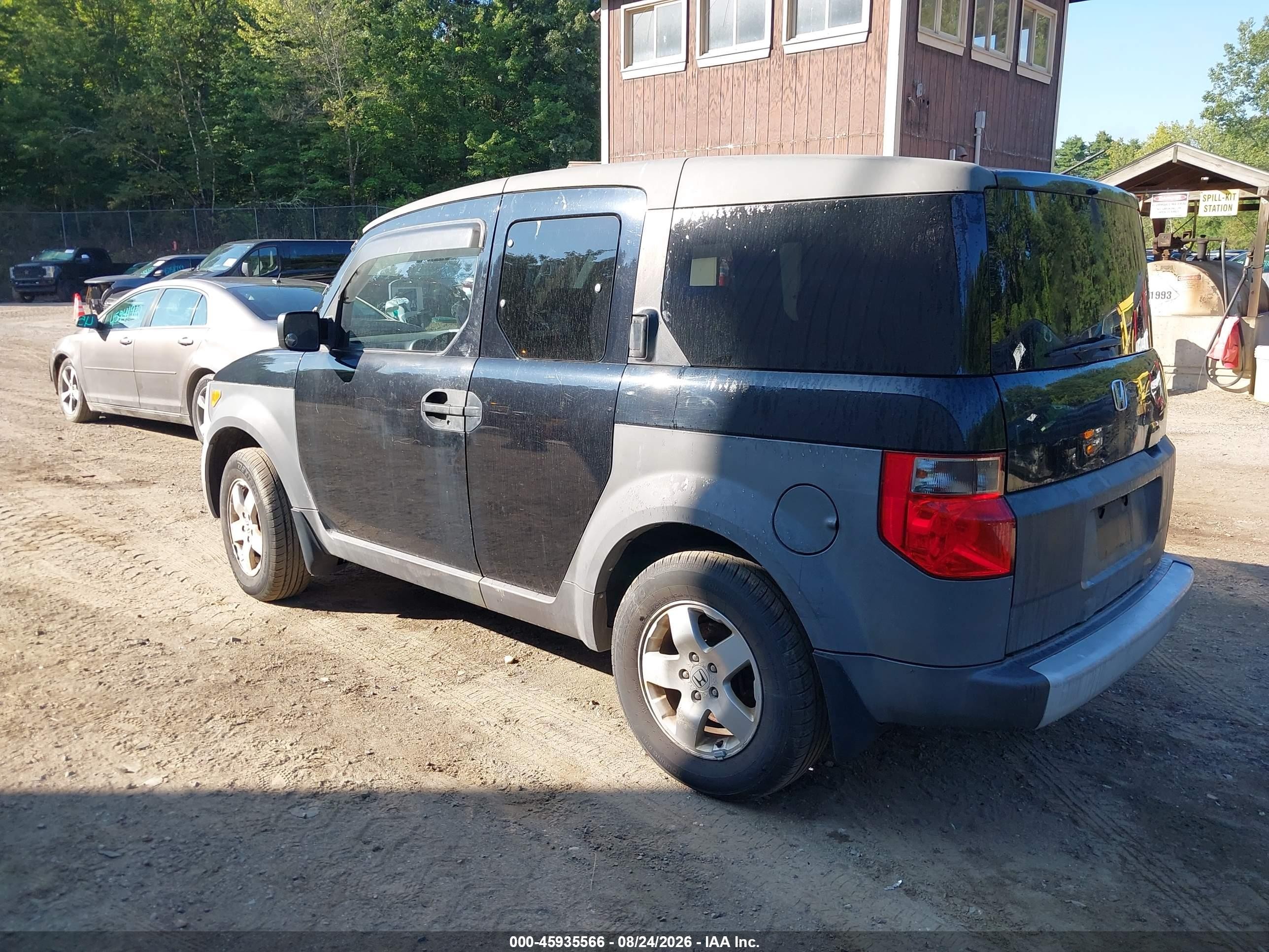 2004 Honda Element Ex Black vin: 5J6YH28554L019164