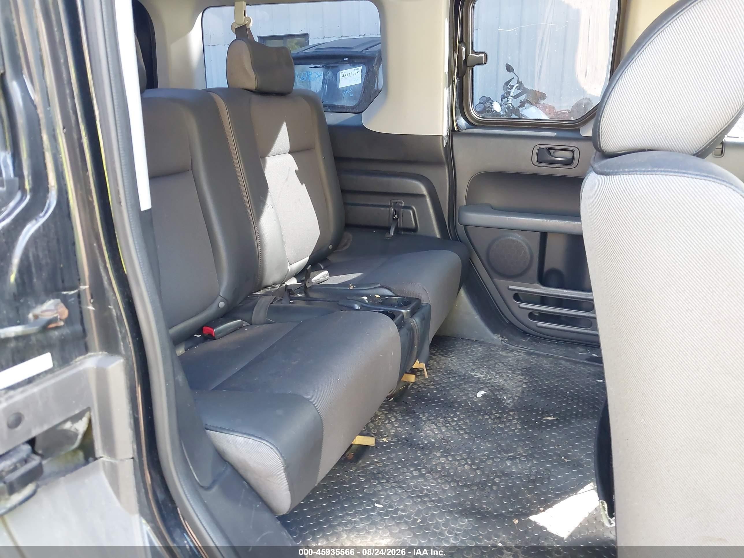 2004 Honda Element Ex Black vin: 5J6YH28554L019164