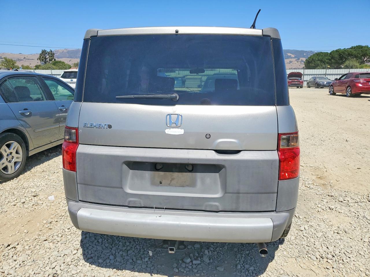 2004 Honda Element Ex Silver vin: 5J6YH28554L023828