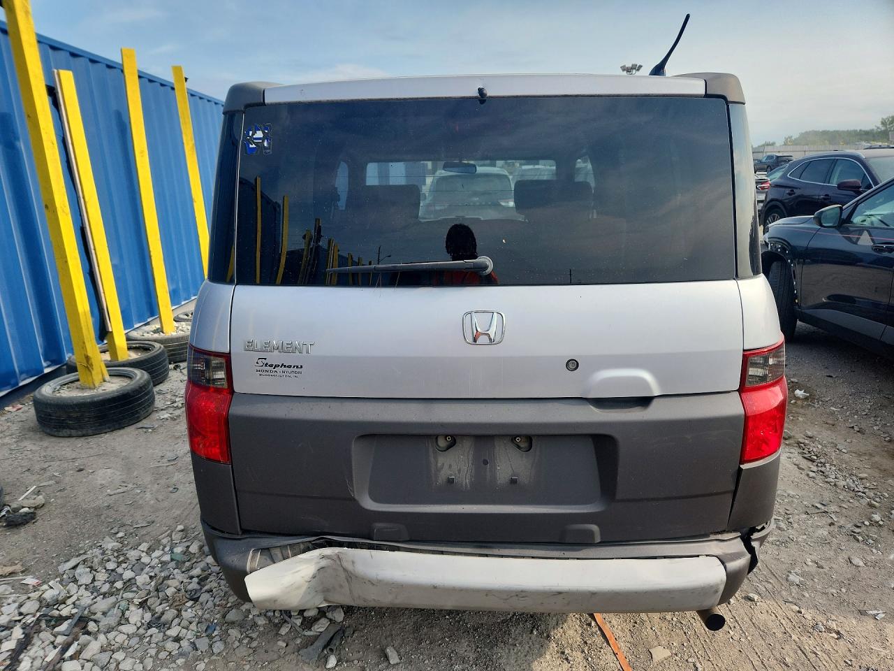 2004 Honda Element Ex Серый vin: 5J6YH28554L036451