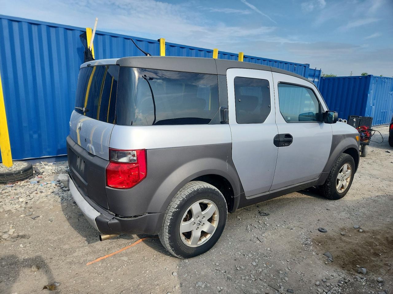 2004 Honda Element Ex Серый vin: 5J6YH28554L036451