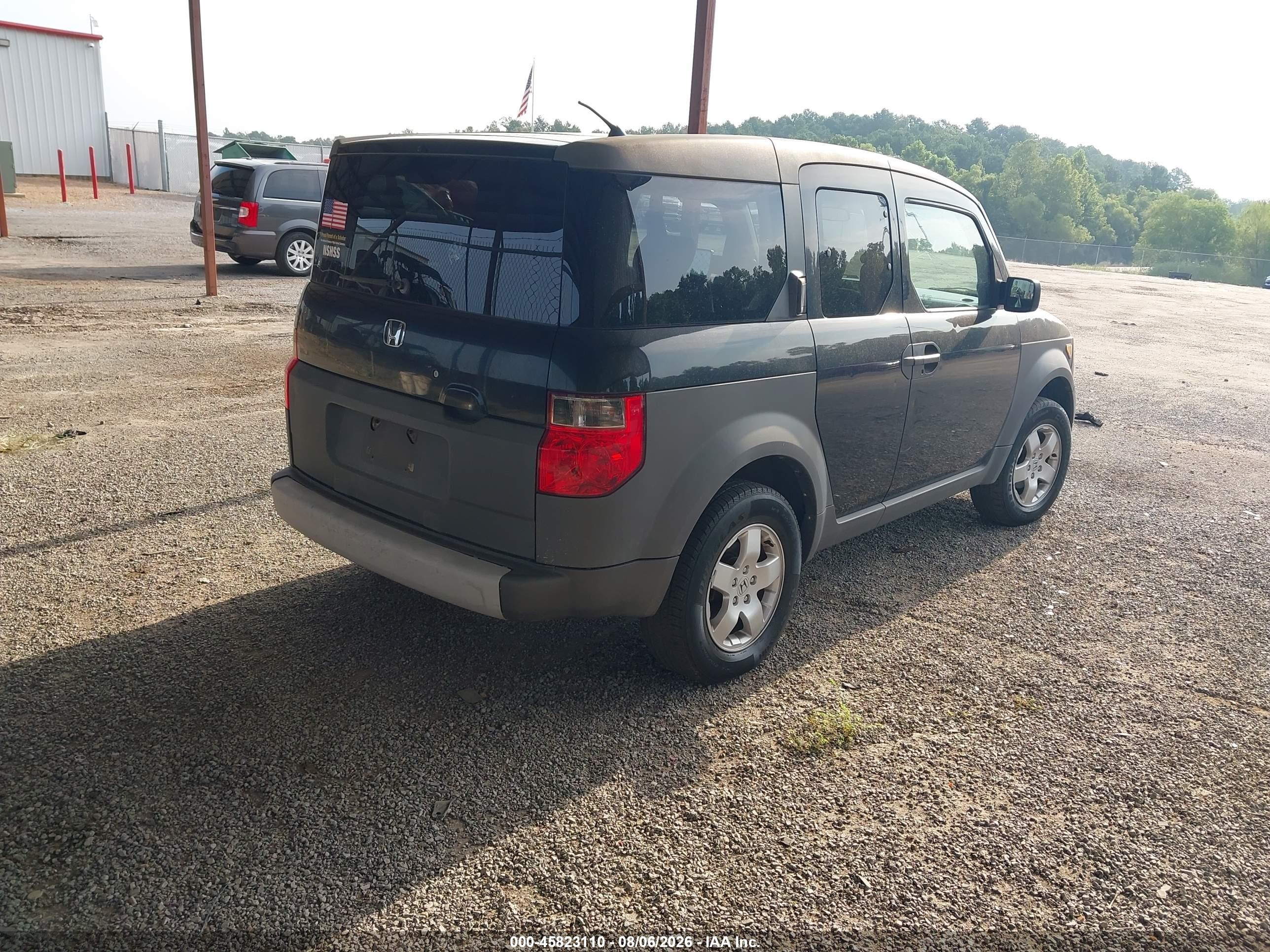 2003 Honda Element Ex Black vin: 5J6YH28563L026283