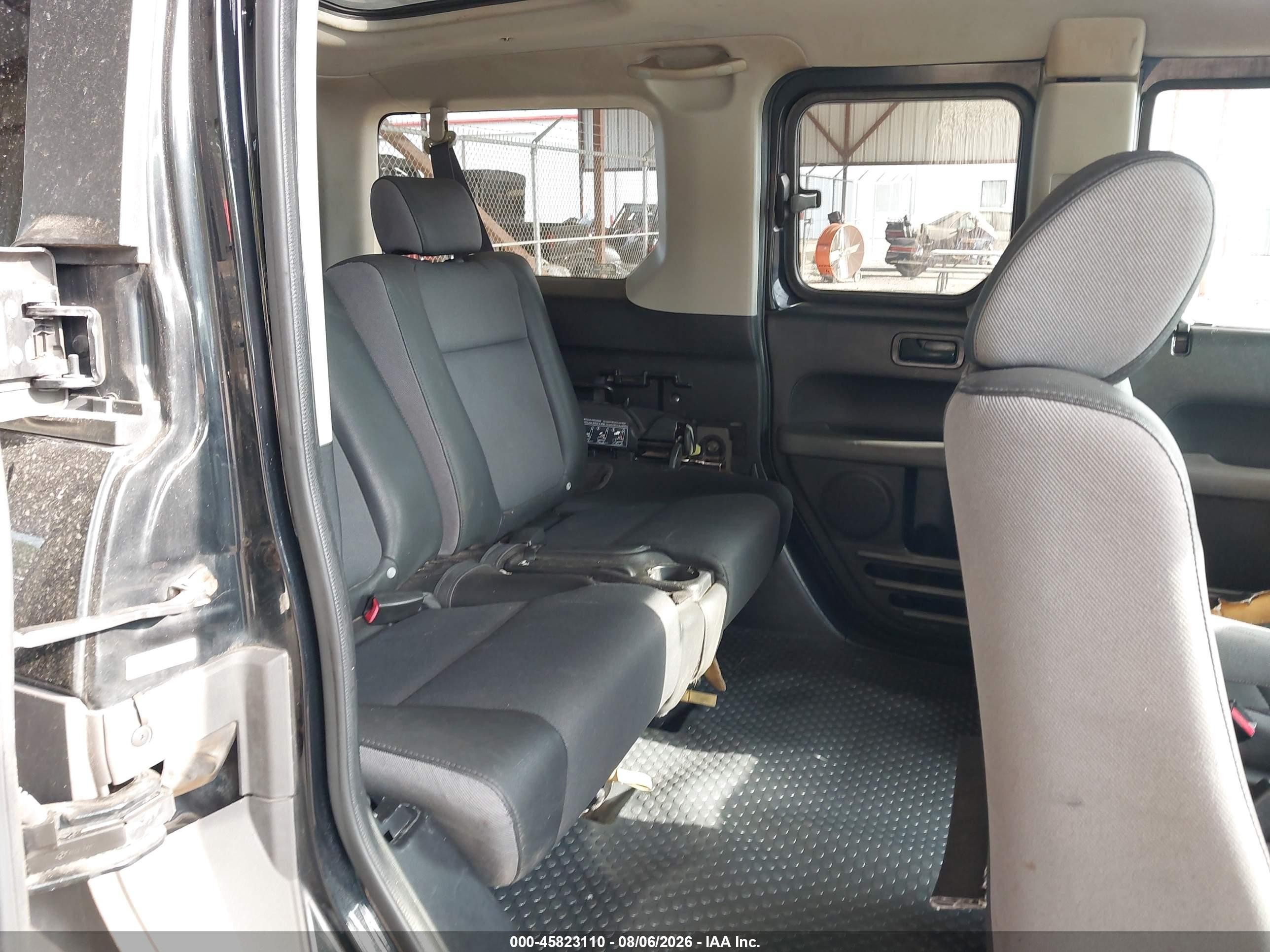 2003 Honda Element Ex Black vin: 5J6YH28563L026283