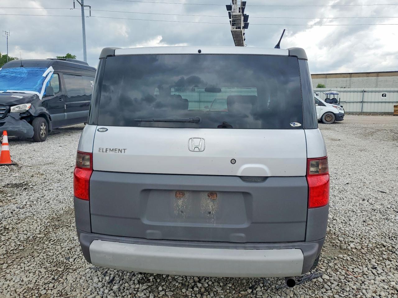 2003 Honda Element Ex Silver vin: 5J6YH28563L028146