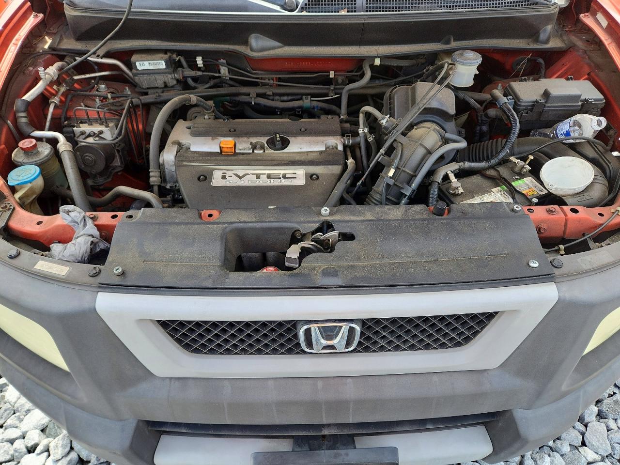 2004 Honda Element Ex Orange vin: 5J6YH28564L001174