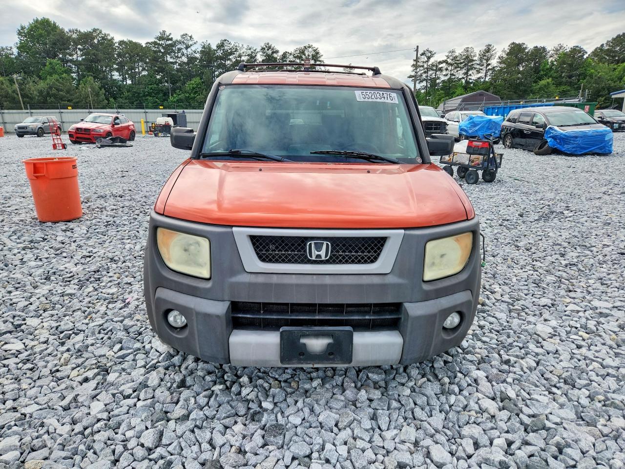 2004 Honda Element Ex Orange vin: 5J6YH28564L001174