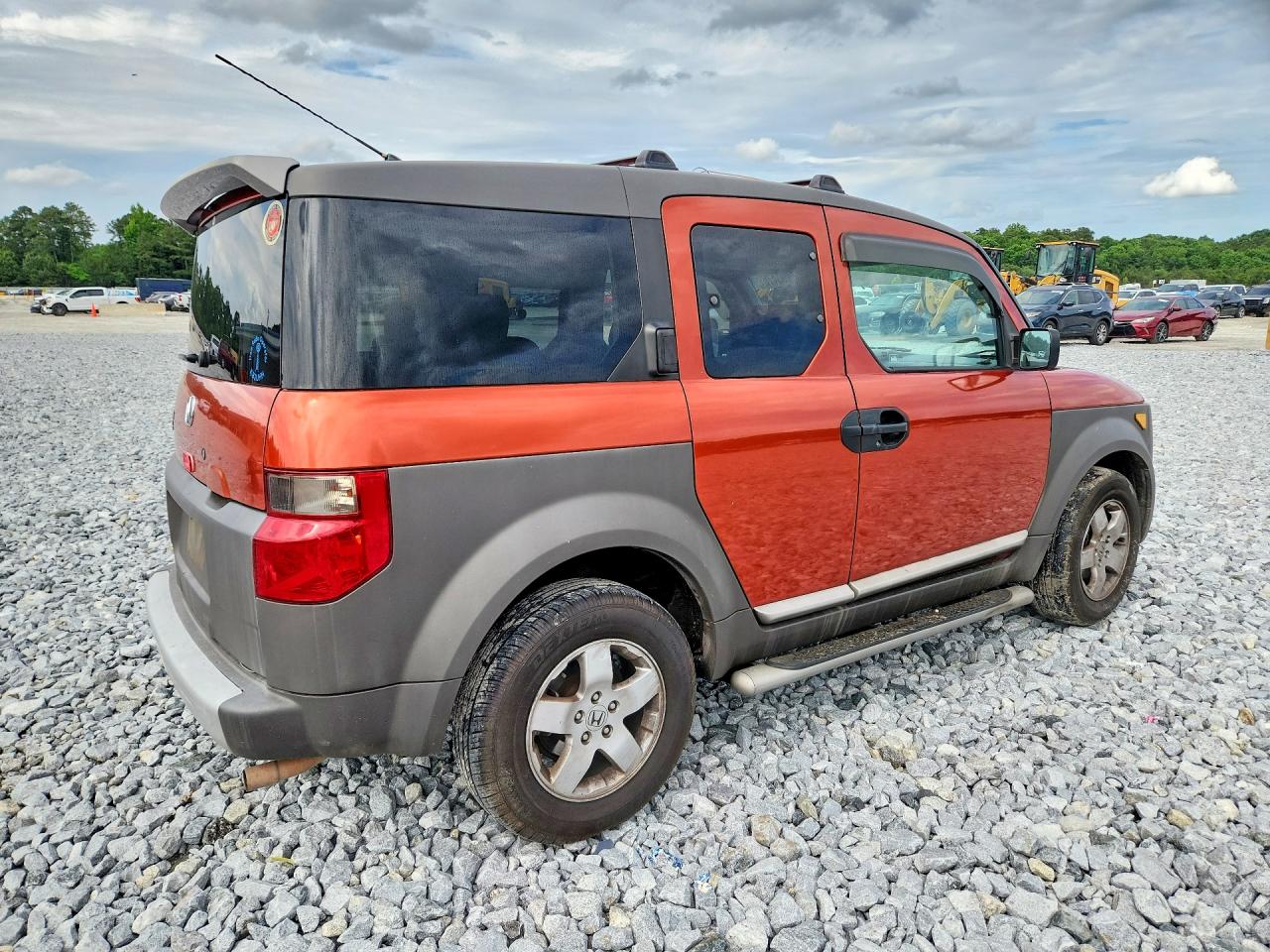 2004 Honda Element Ex Orange vin: 5J6YH28564L001174