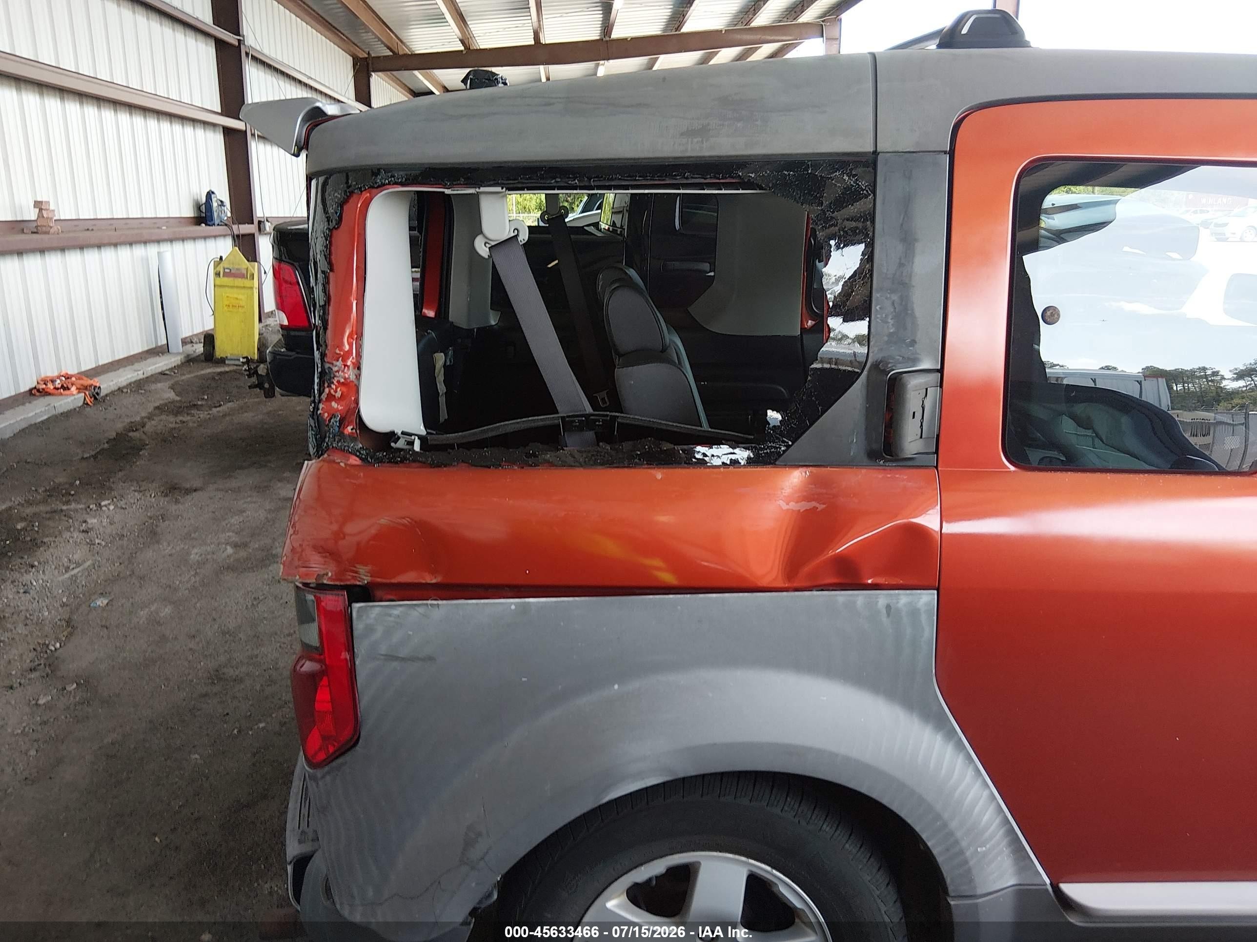 2004 Honda Element Ex Оранжевый vin: 5J6YH28564L008724