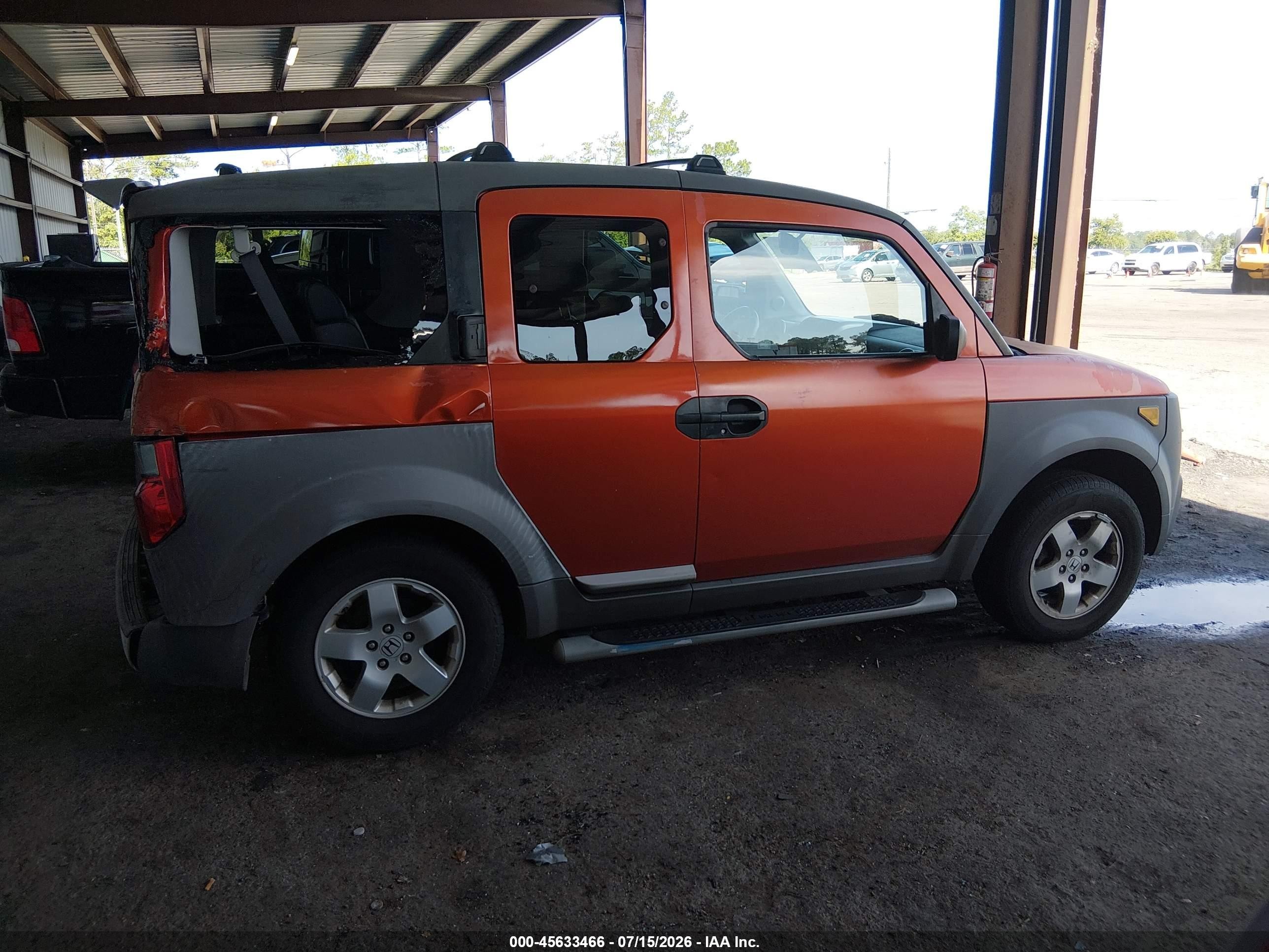 2004 Honda Element Ex Оранжевый vin: 5J6YH28564L008724