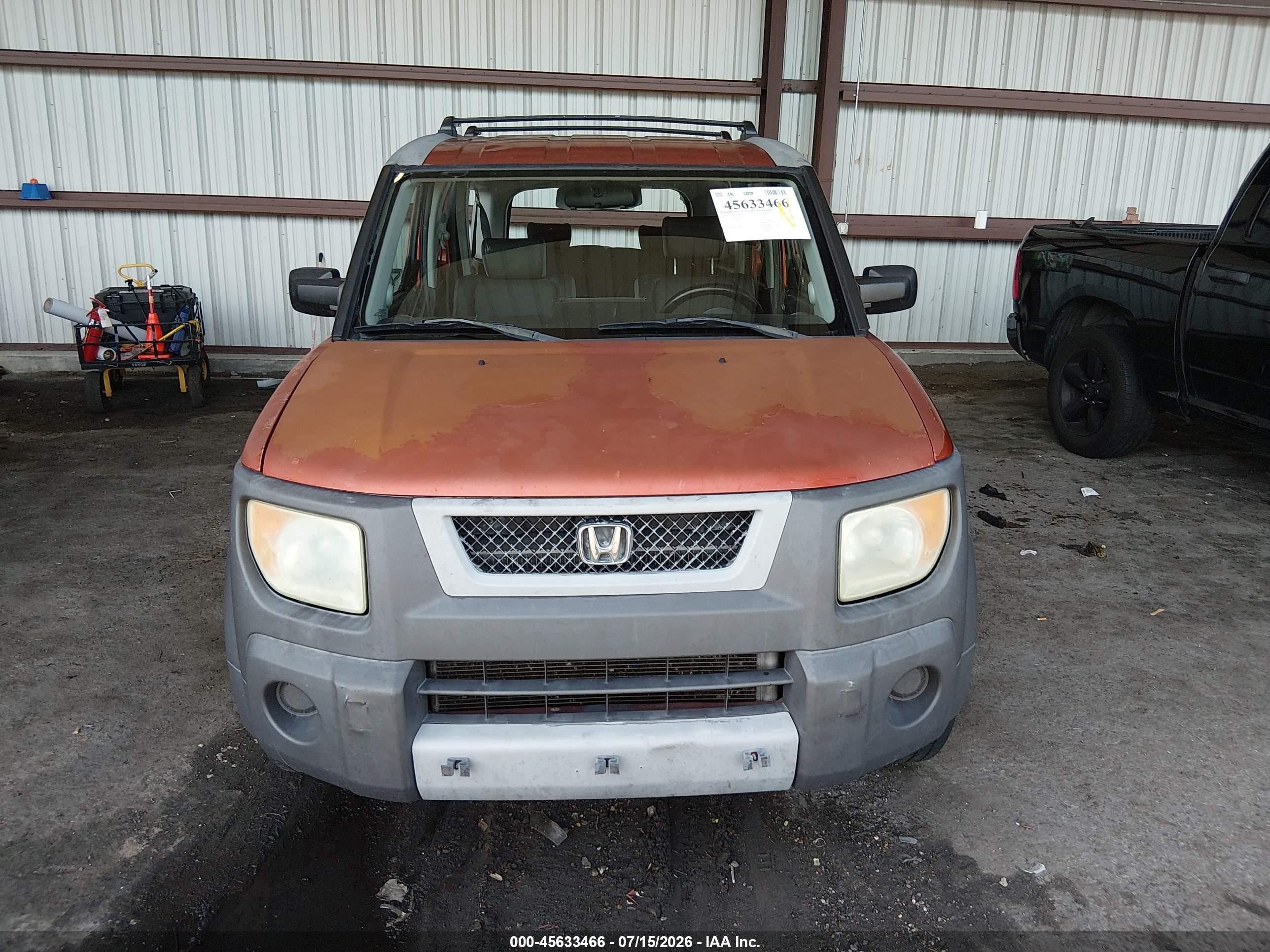 2004 Honda Element Ex Оранжевый vin: 5J6YH28564L008724