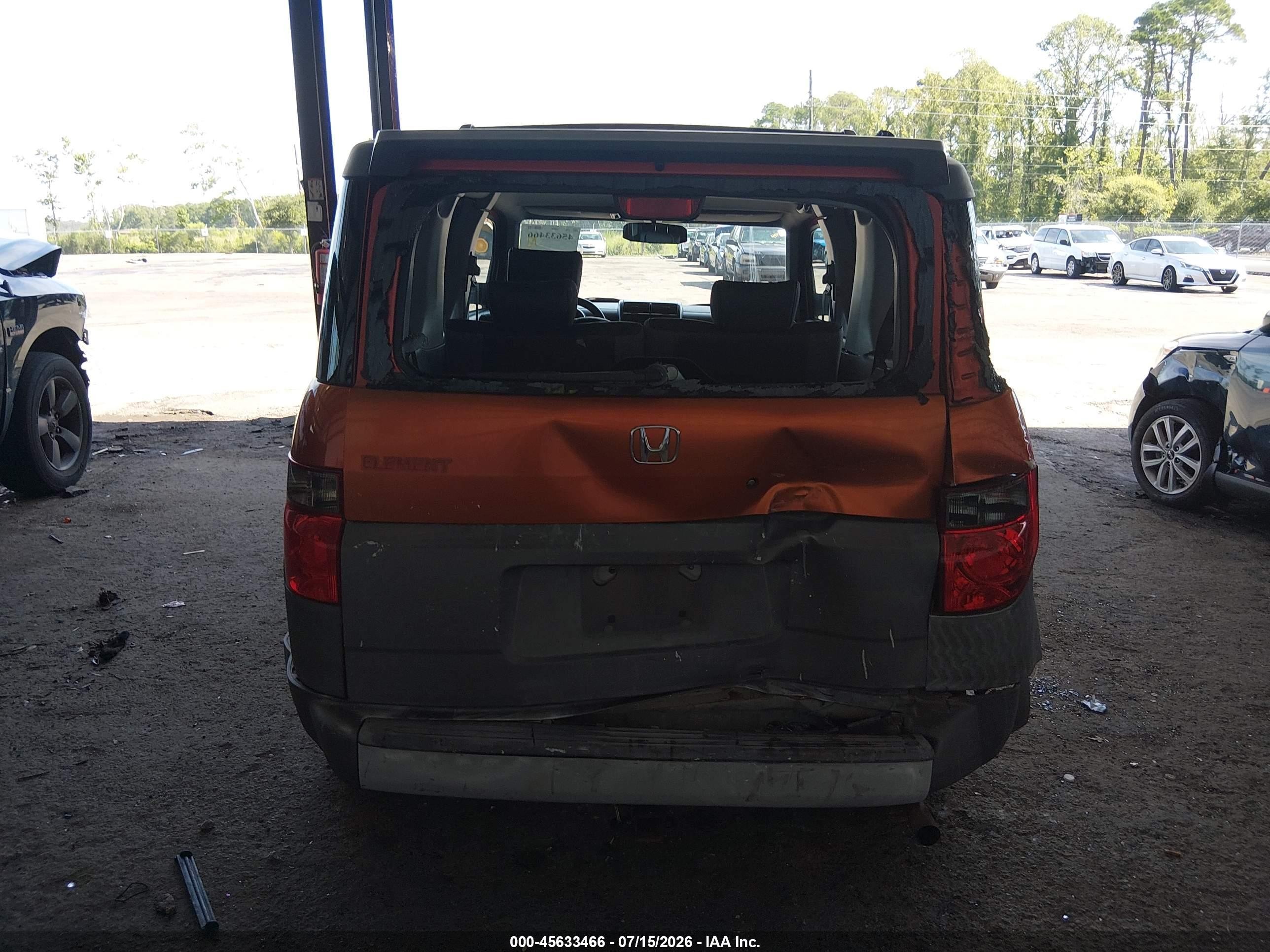 2004 Honda Element Ex Оранжевый vin: 5J6YH28564L008724
