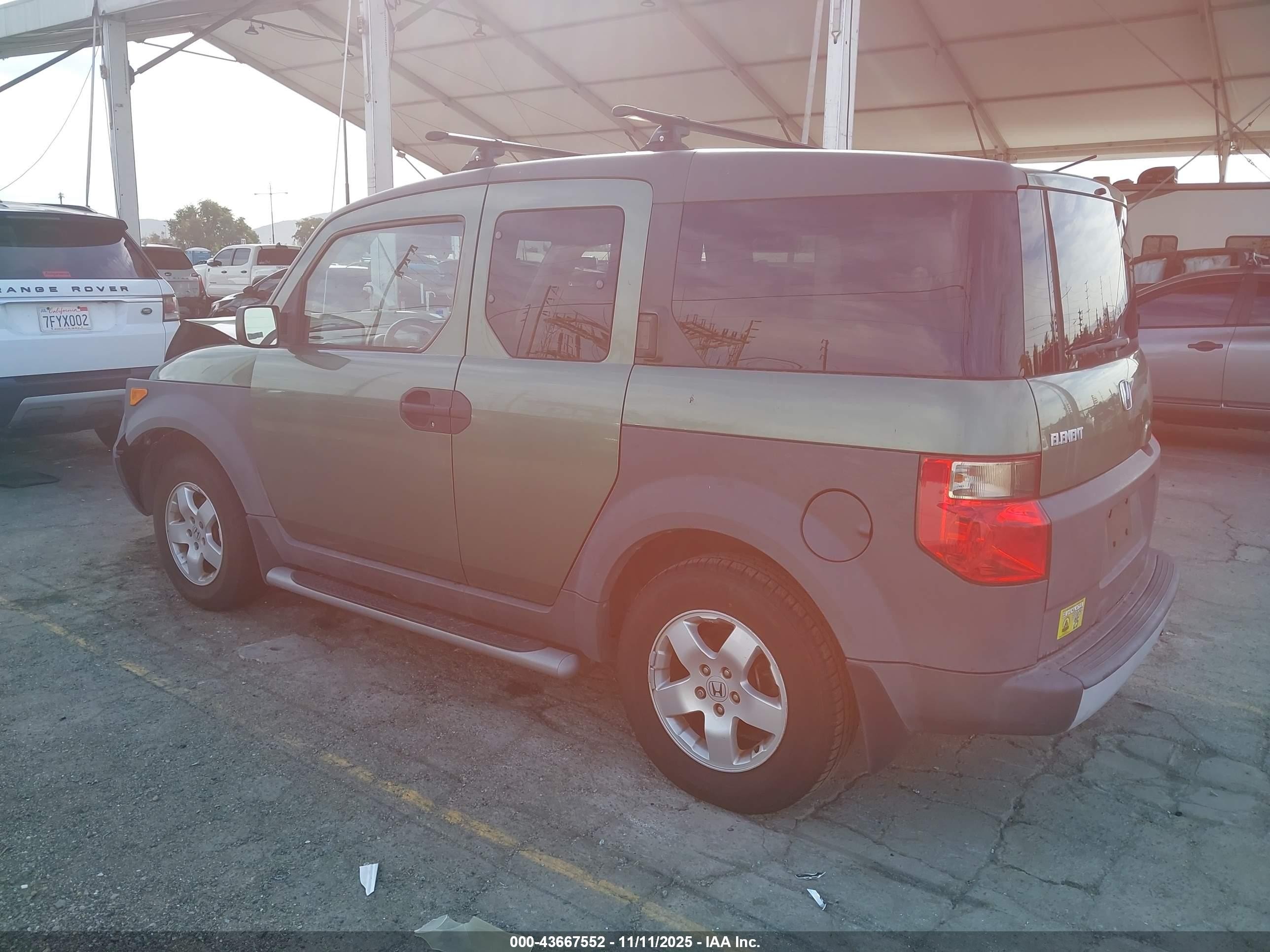 2004 Honda Element Ex Зеленый vin: 5J6YH28564L017908