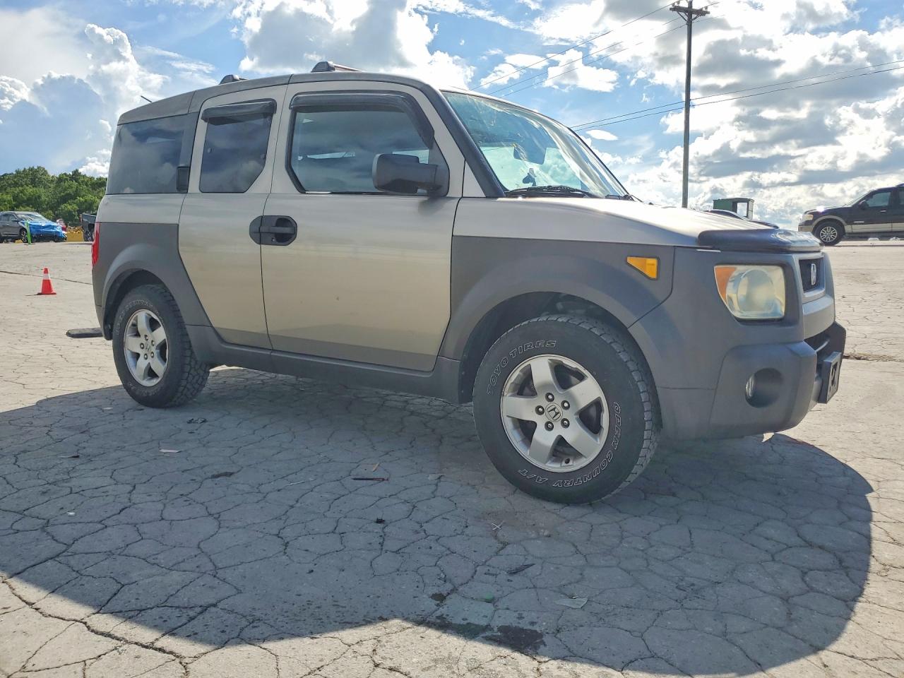 2003 Honda Element Ex Tan vin: 5J6YH28573L006740