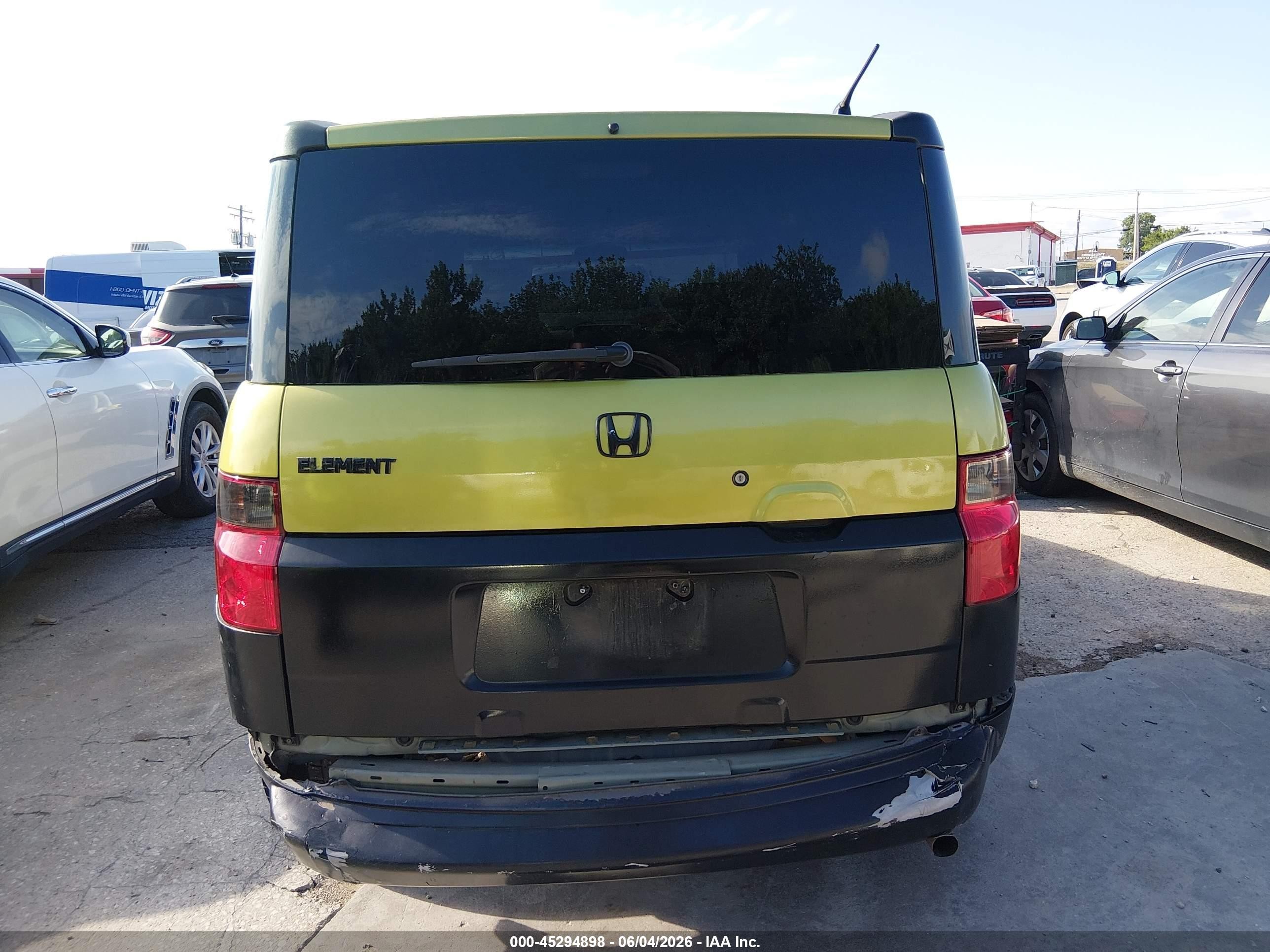 2003 Honda Element Ex Green vin: 5J6YH28573L020041