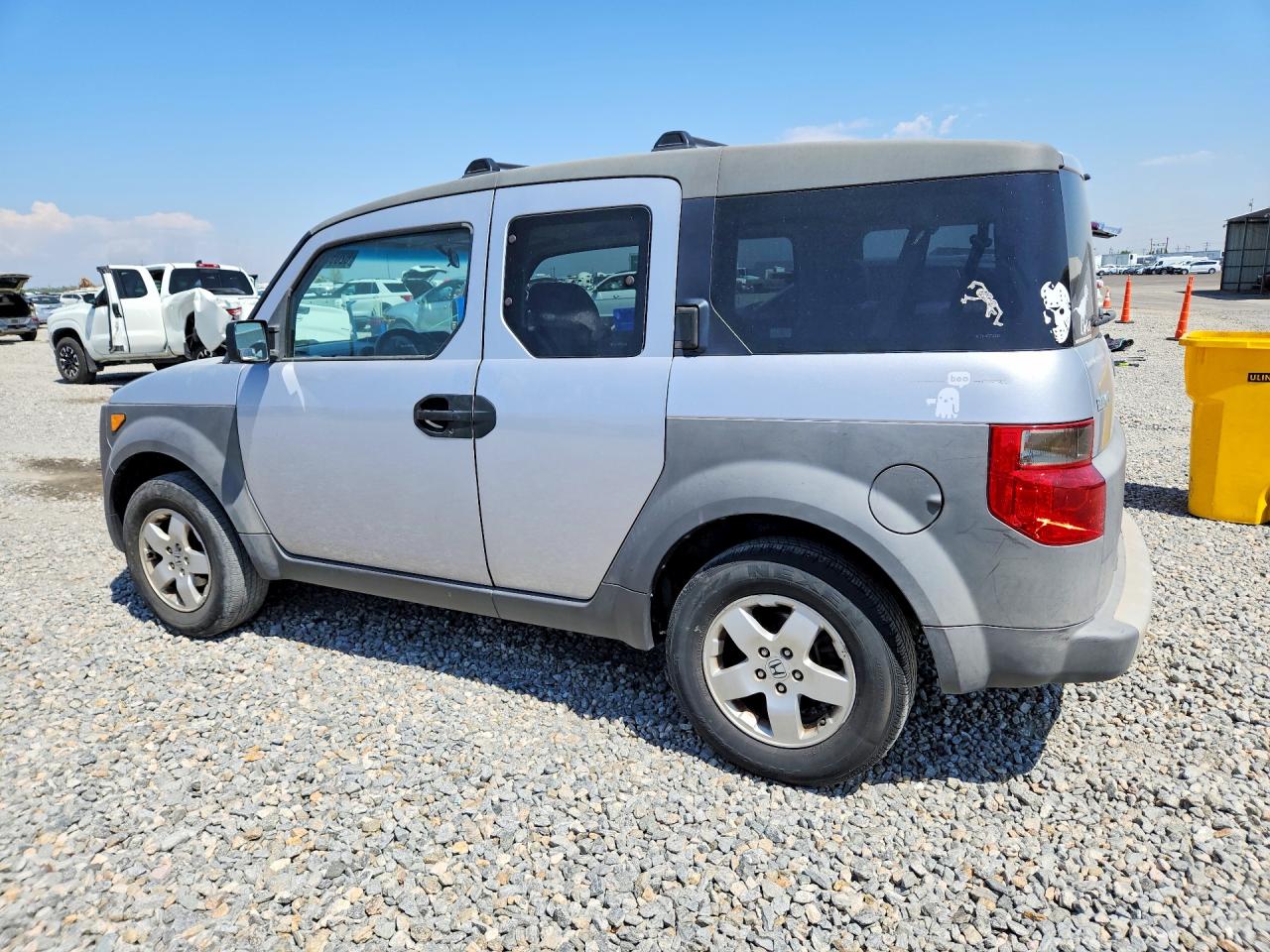 2003 Honda Element Ex Silver vin: 5J6YH28573L045568