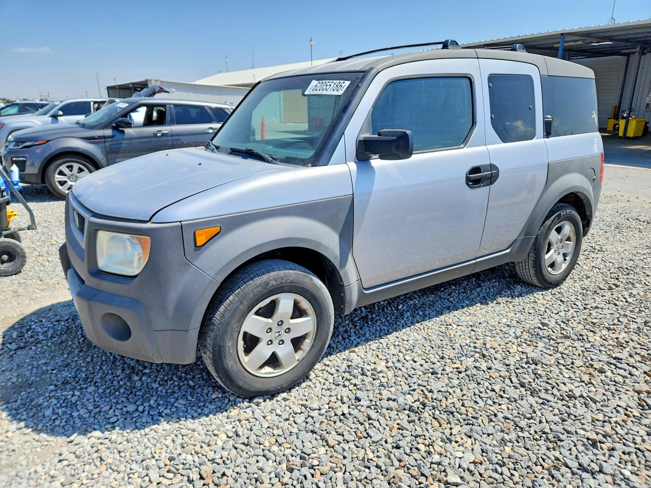 2003 Honda Element Ex Silver vin: 5J6YH28573L045568