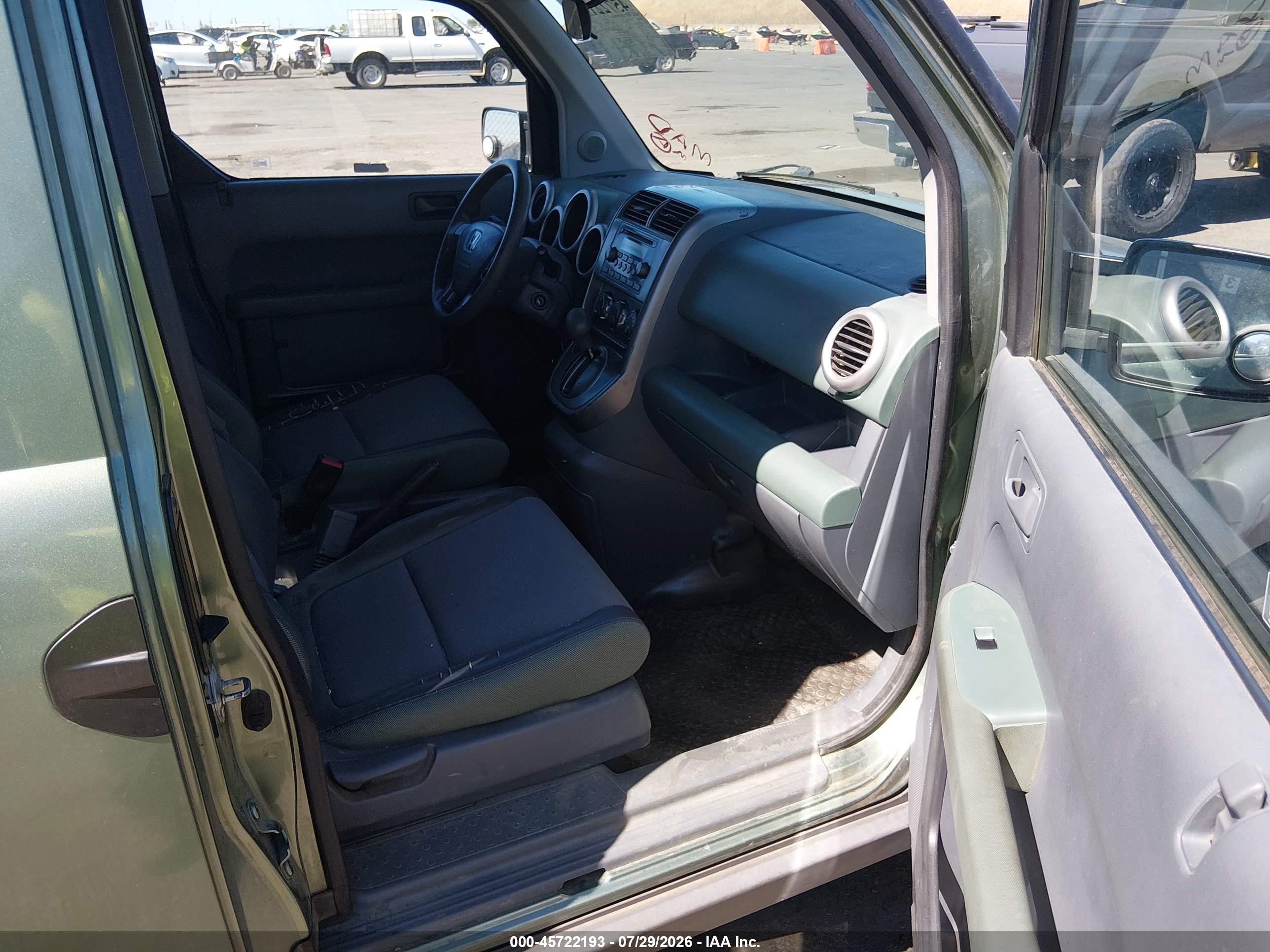 2004 Honda Element Ex Green vin: 5J6YH28574L010725