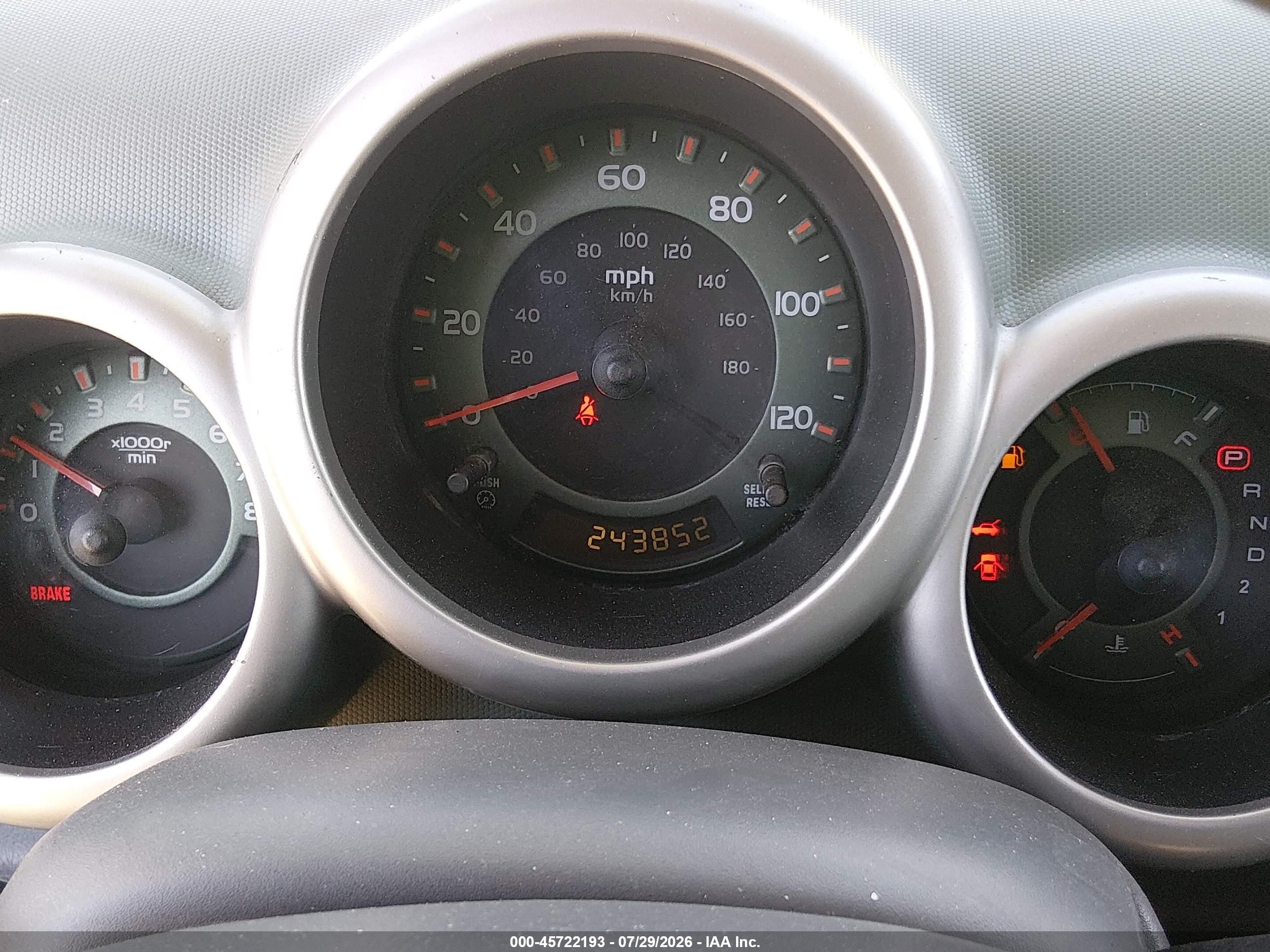 2004 Honda Element Ex Green vin: 5J6YH28574L010725