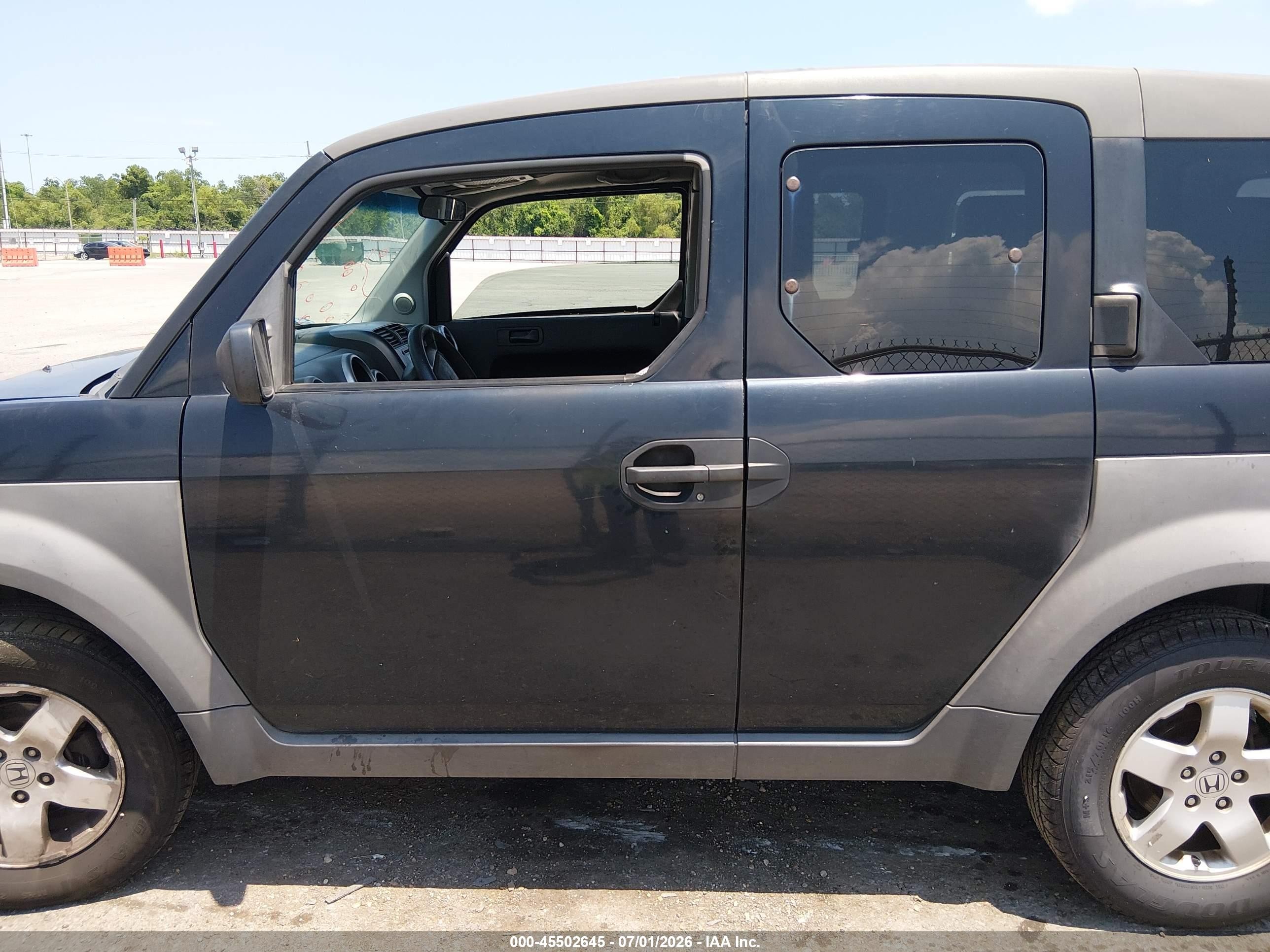 2004 Honda Element Ex Black vin: 5J6YH28574L030098