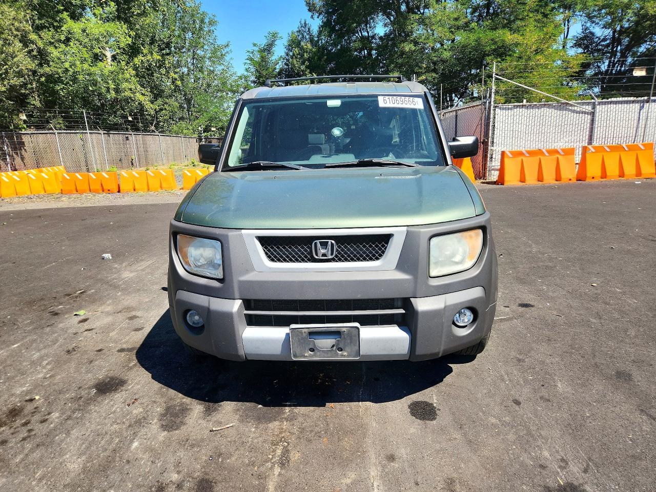 2004 Honda Element Ex Green vin: 5J6YH28574L033230