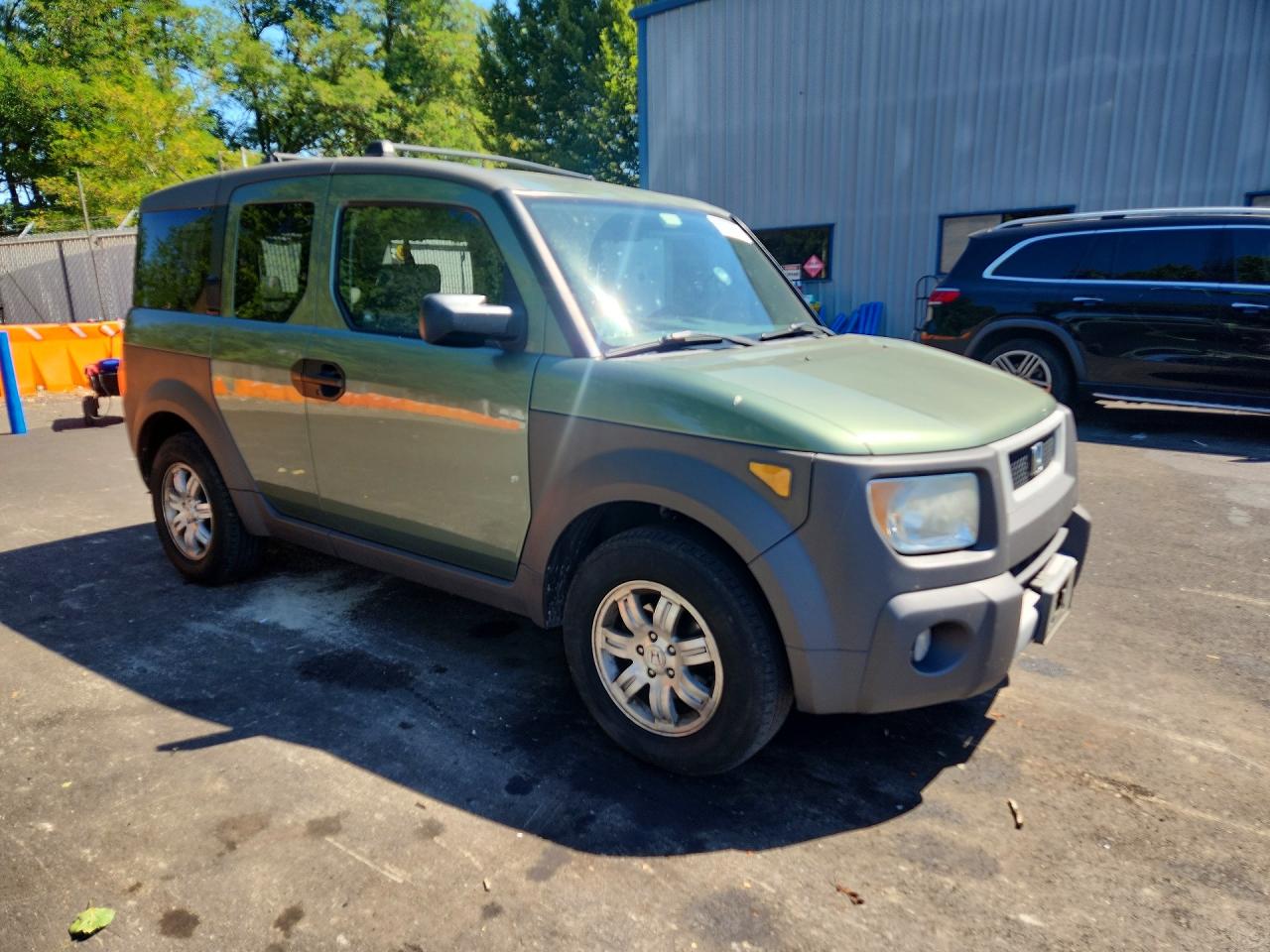 2004 Honda Element Ex Green vin: 5J6YH28574L033230