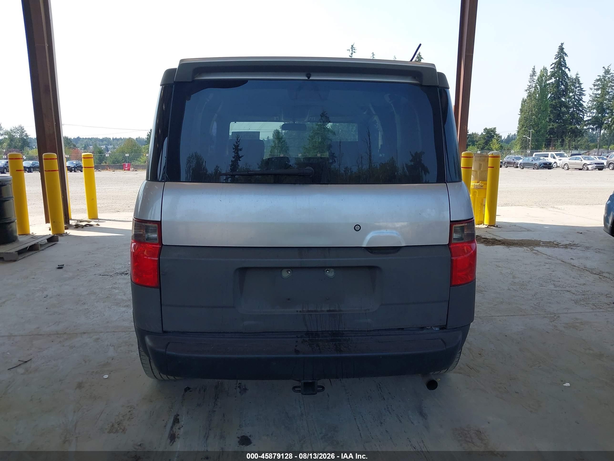 2003 Honda Element Ex Silver vin: 5J6YH28583L024745