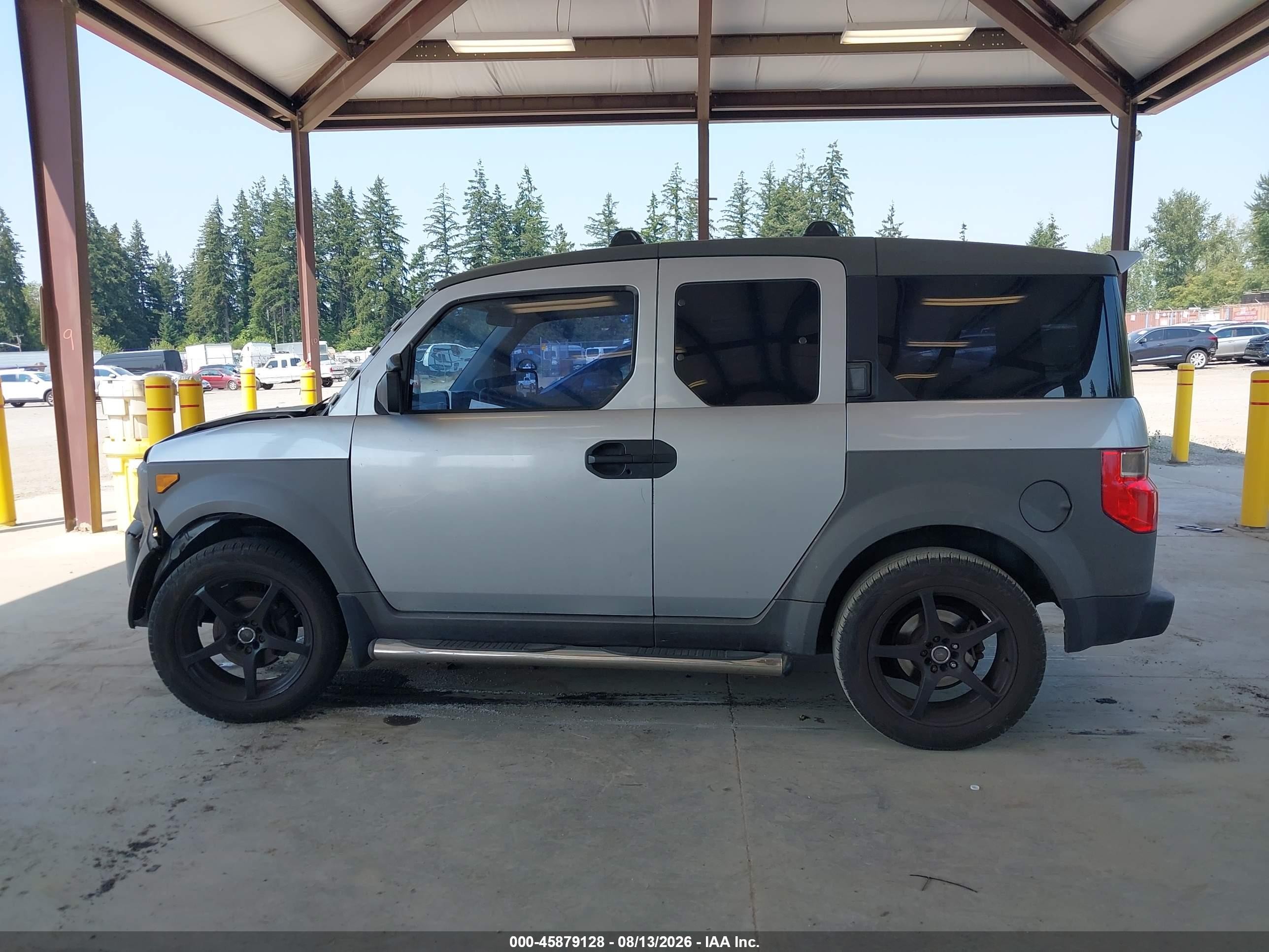 2003 Honda Element Ex Silver vin: 5J6YH28583L024745