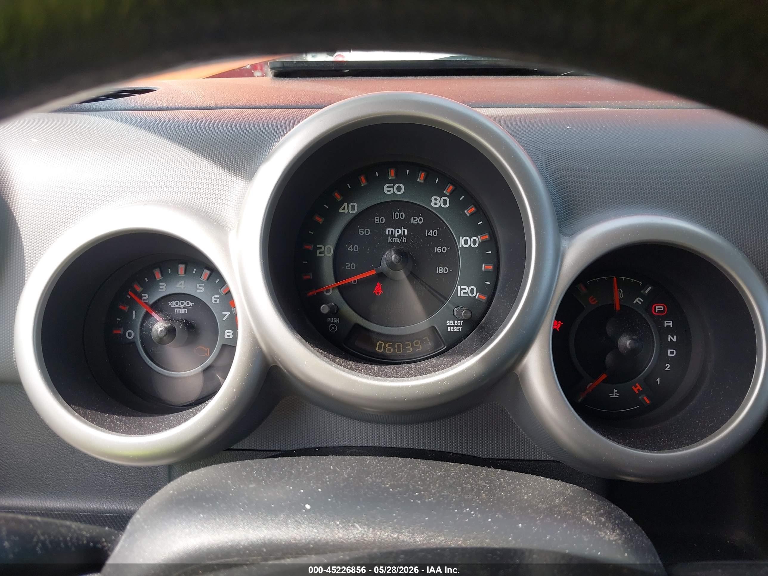 2003 Honda Element Ex Orange vin: 5J6YH28583L042145