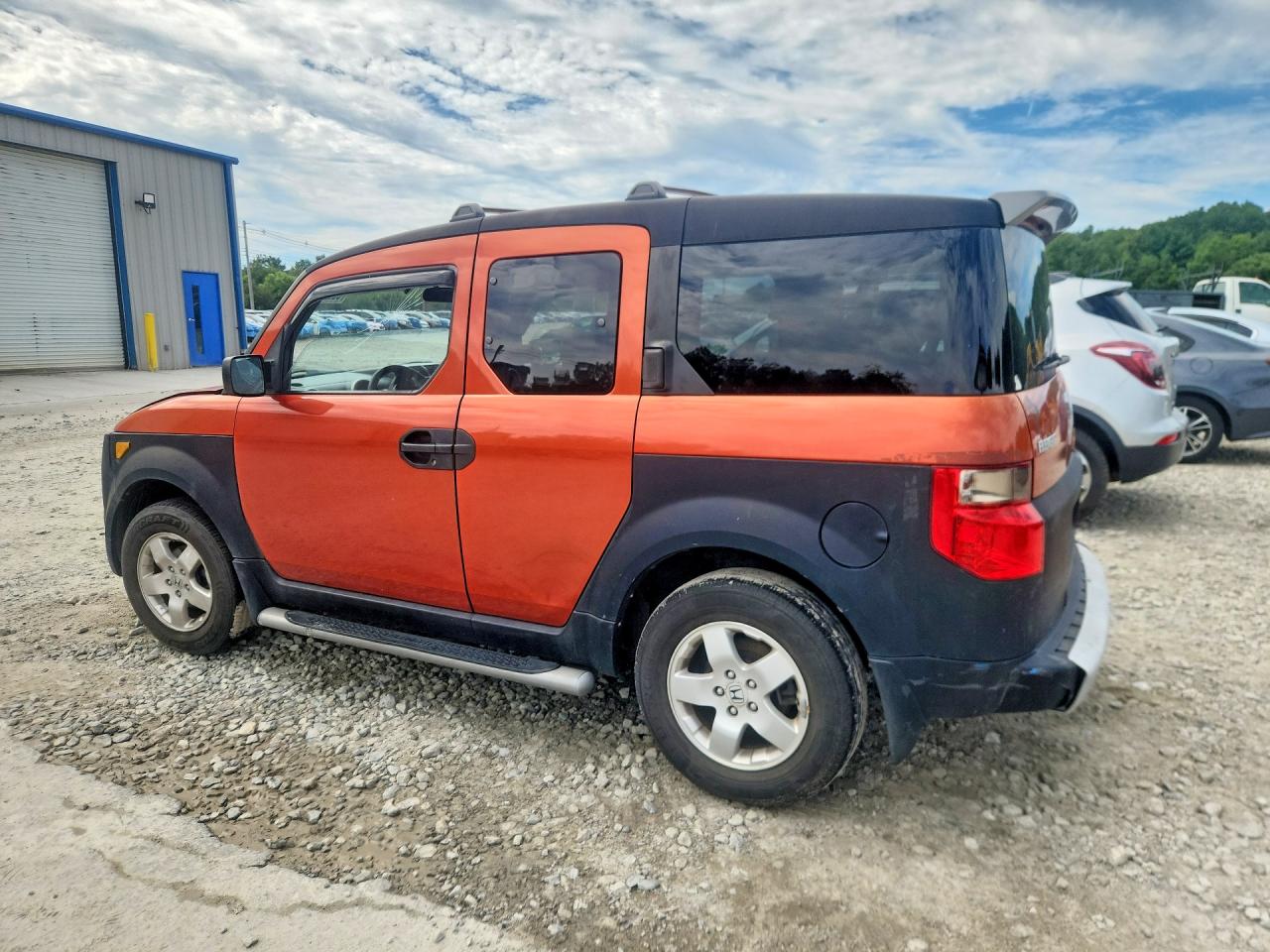 2003 Honda Element Ex Orange vin: 5J6YH28583L043103
