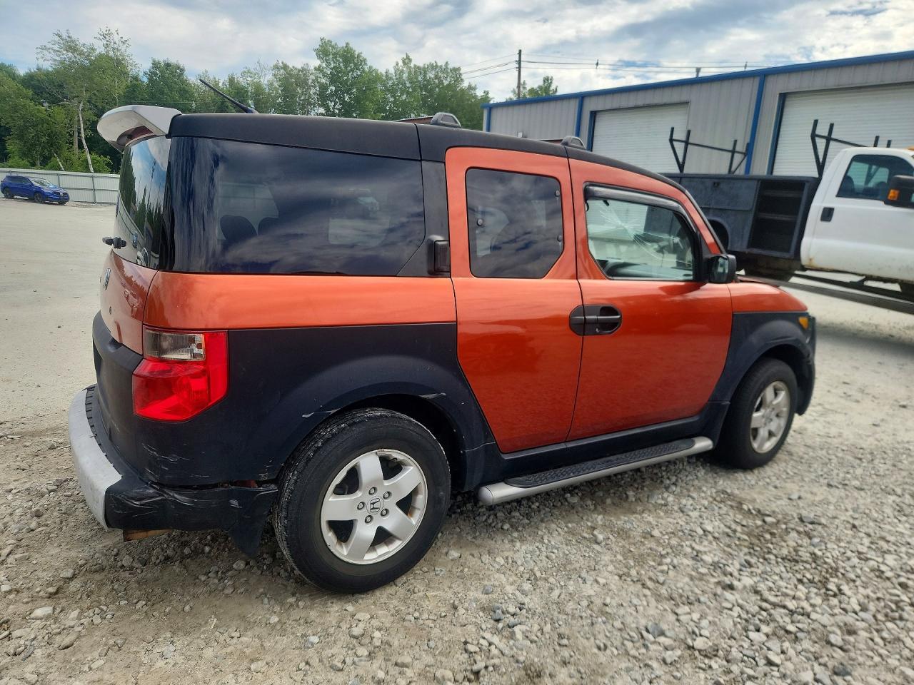 2003 Honda Element Ex Orange vin: 5J6YH28583L043103