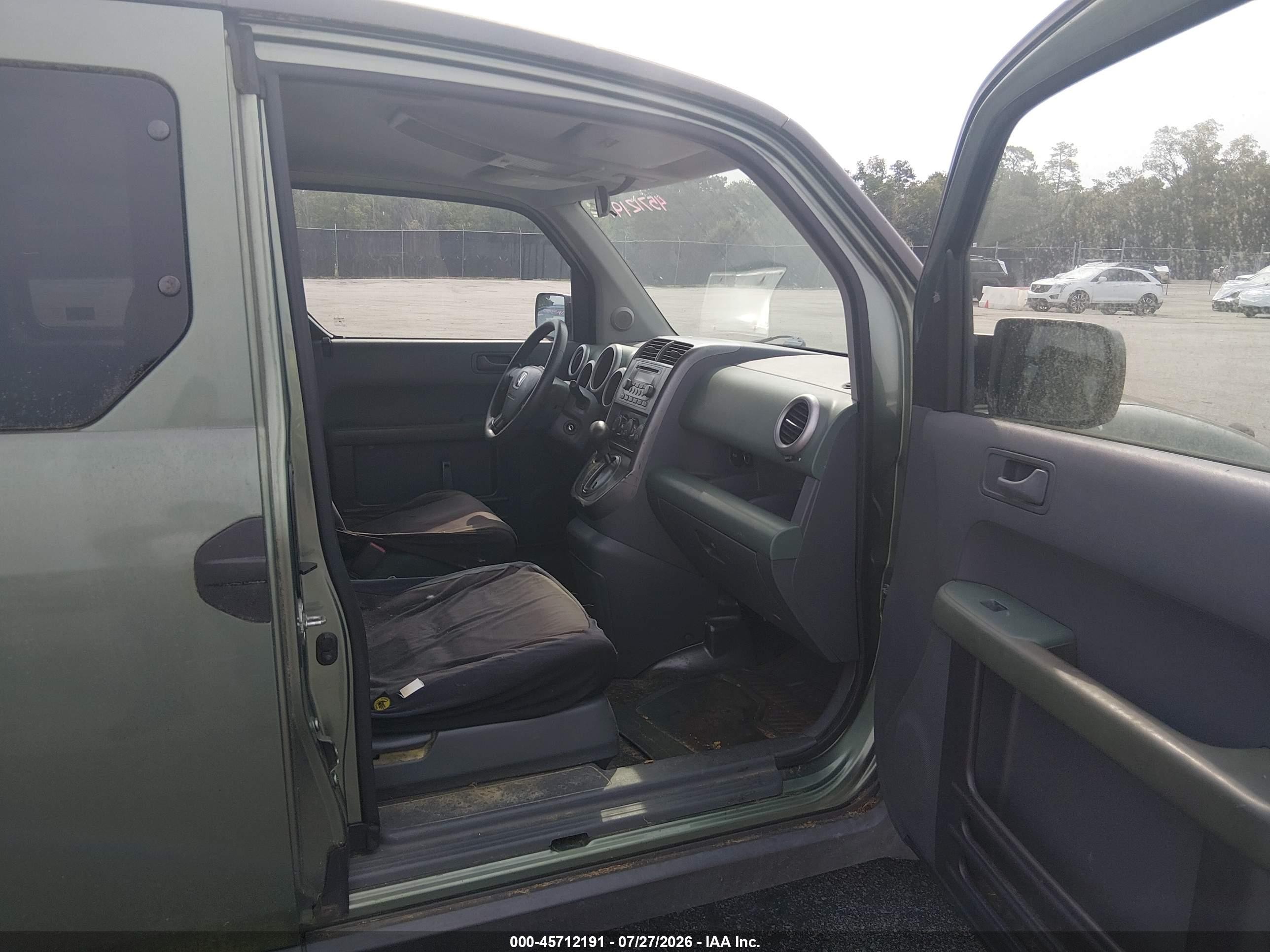 2003 Honda Element Ex Green vin: 5J6YH28583L044137