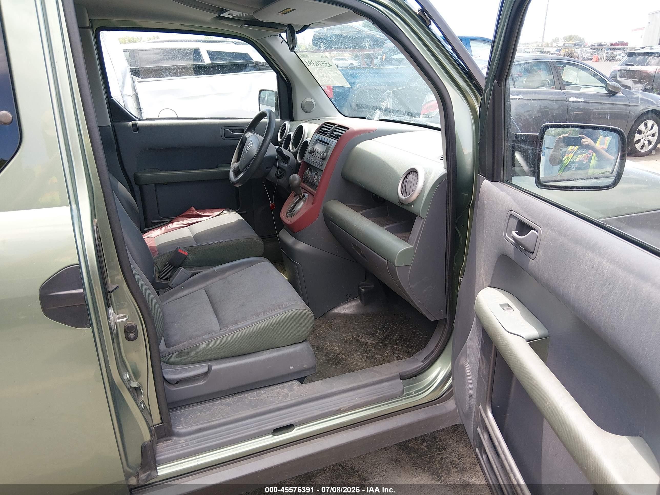 2003 Honda Element Ex Green vin: 5J6YH28583L053002