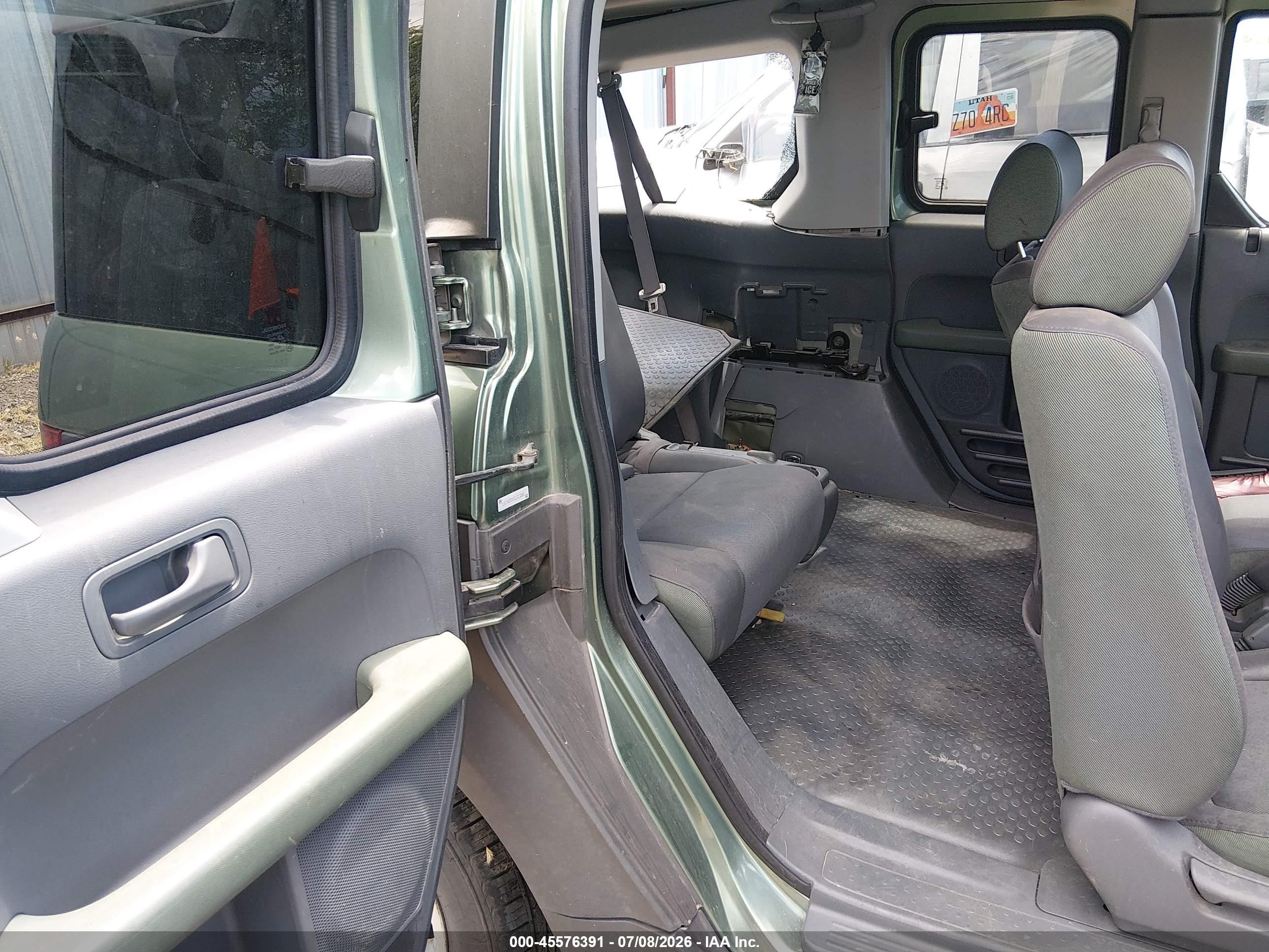 2003 Honda Element Ex Green vin: 5J6YH28583L053002
