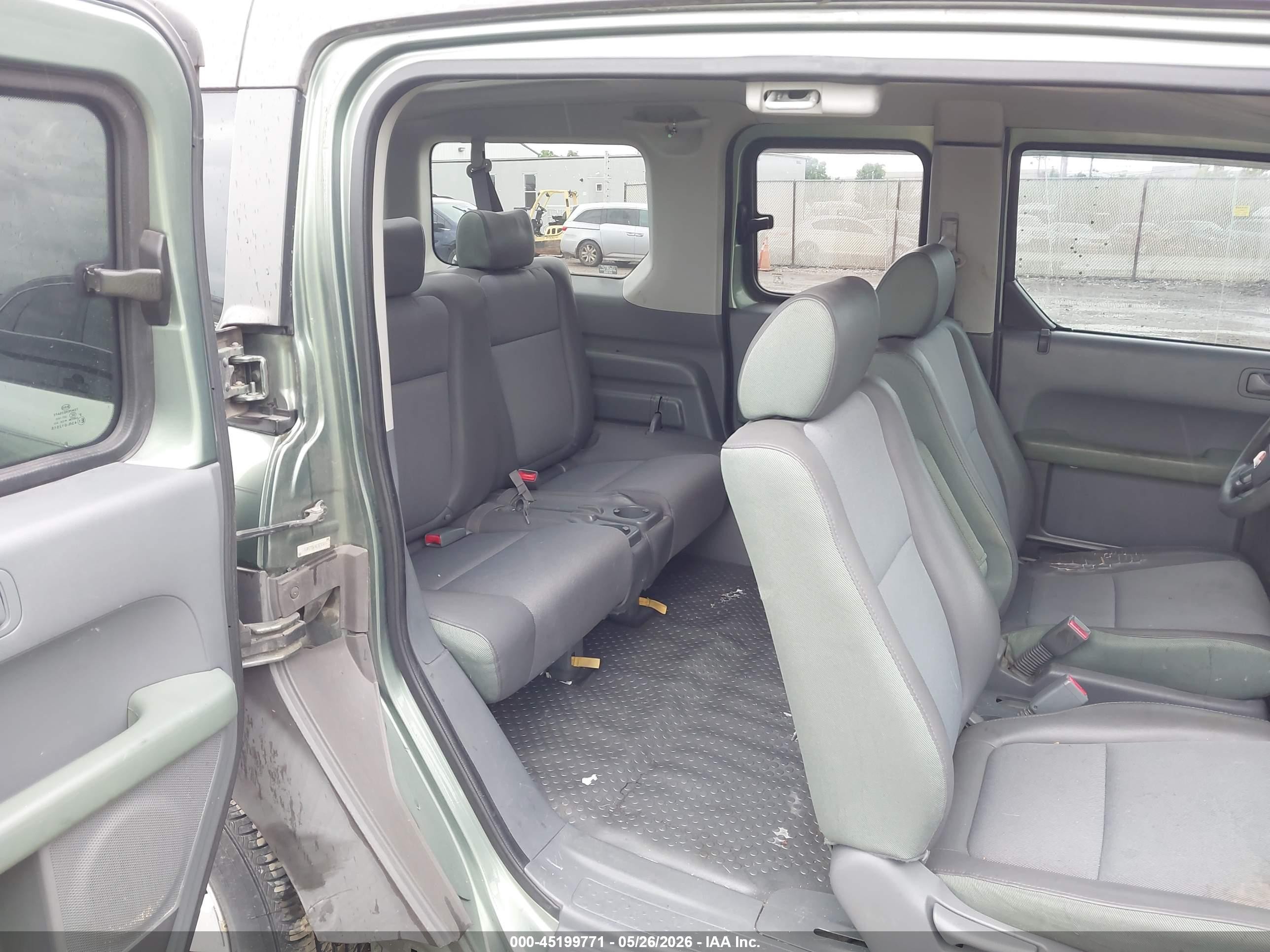 2004 Honda Element Ex Green vin: 5J6YH28584L021538