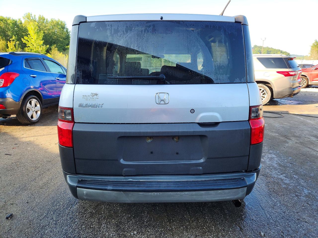 2004 Honda Element Ex Silver vin: 5J6YH28584L032877