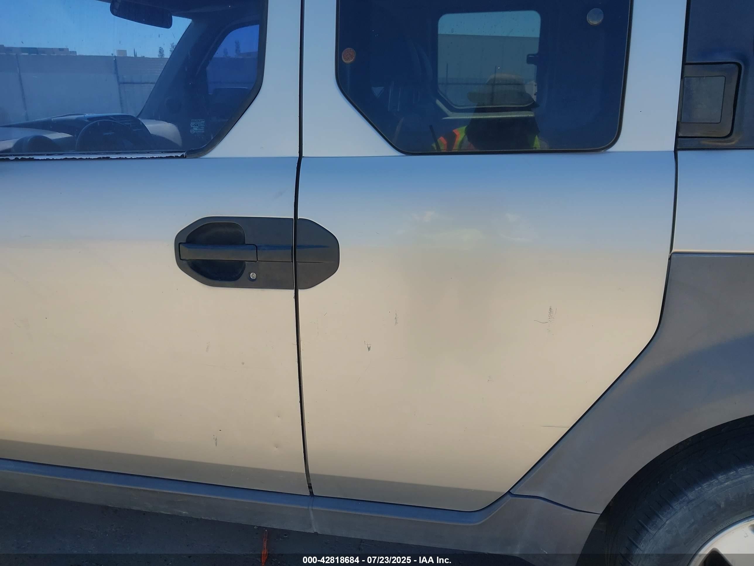 2003 Honda Element Ex Gray vin: 5J6YH28593L001412