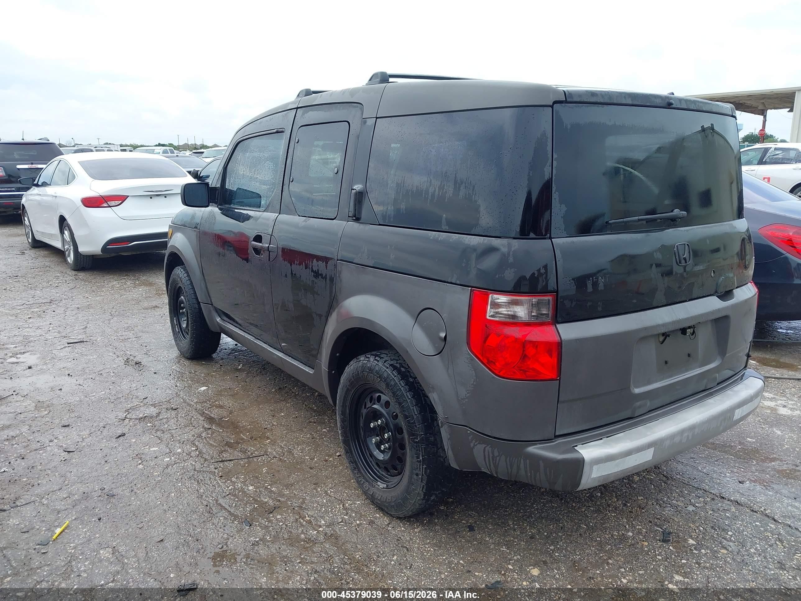 2003 Honda Element Ex Gray vin: 5J6YH28593L014094