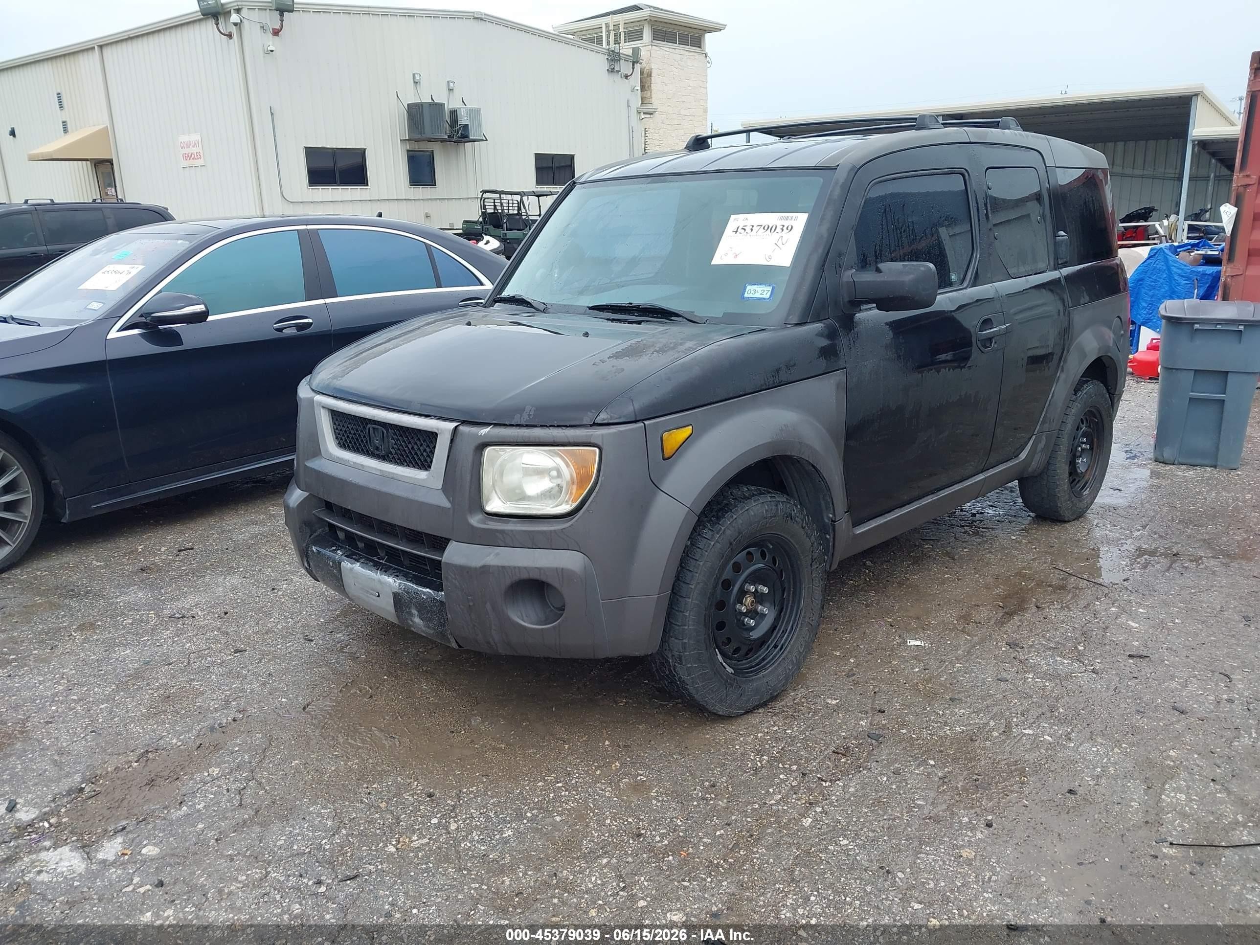 2003 Honda Element Ex Gray vin: 5J6YH28593L014094