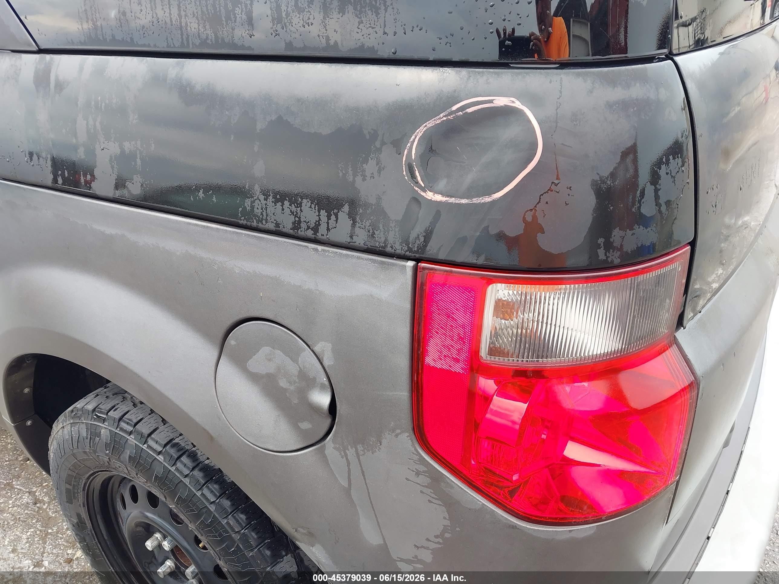 2003 Honda Element Ex Gray vin: 5J6YH28593L014094