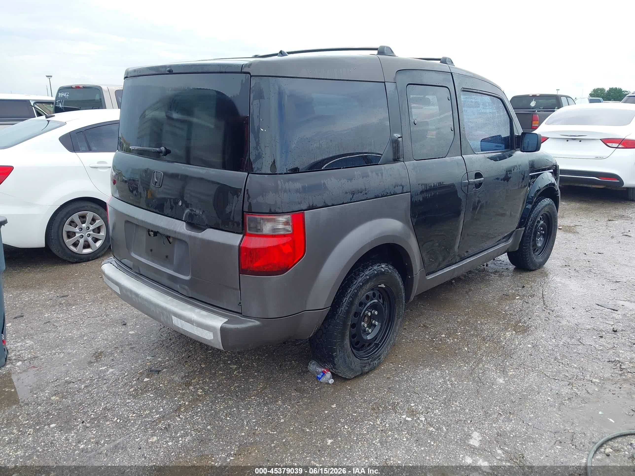 2003 Honda Element Ex Gray vin: 5J6YH28593L014094