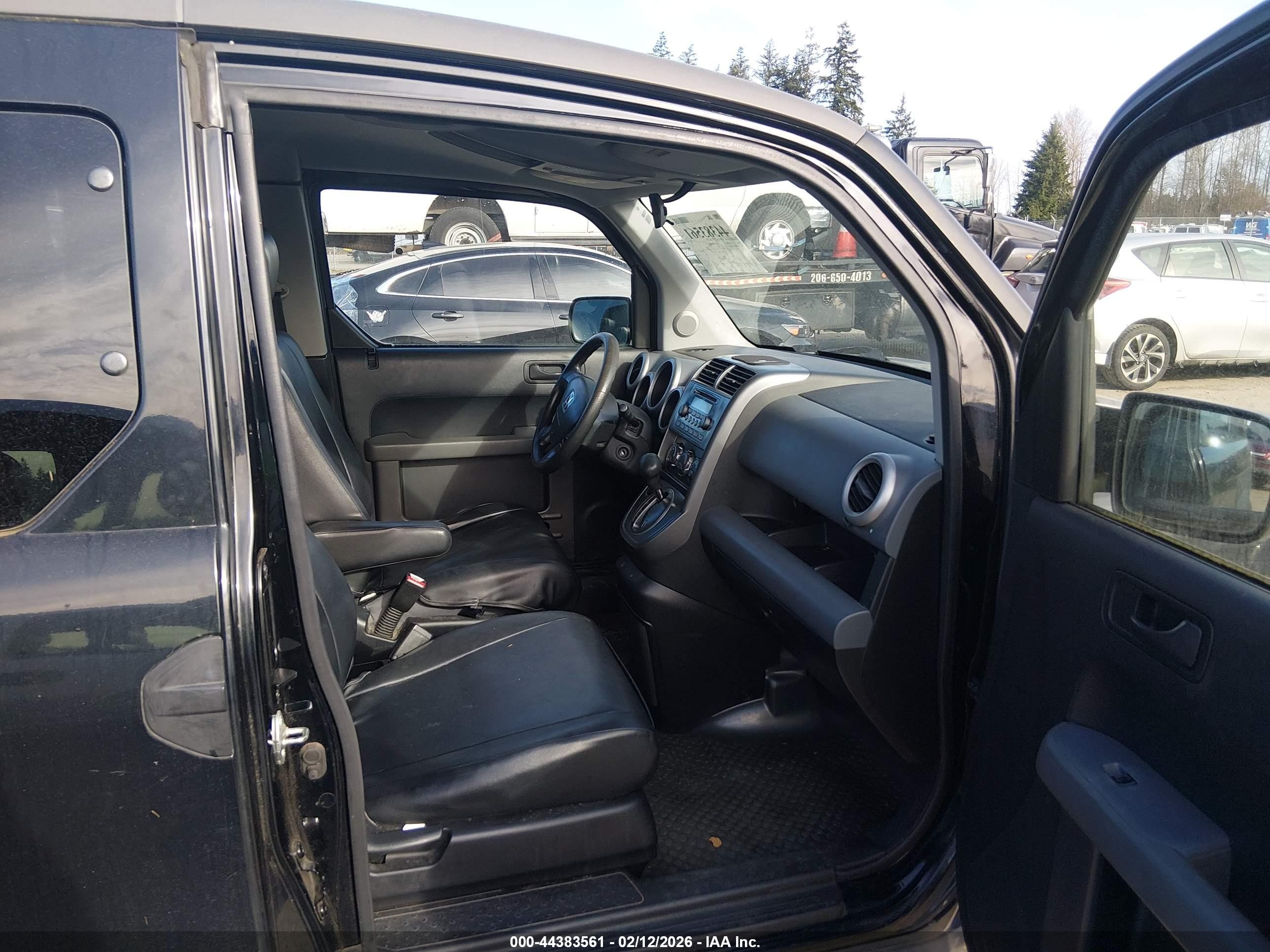 2003 Honda Element Ex Black vin: 5J6YH28593L026942