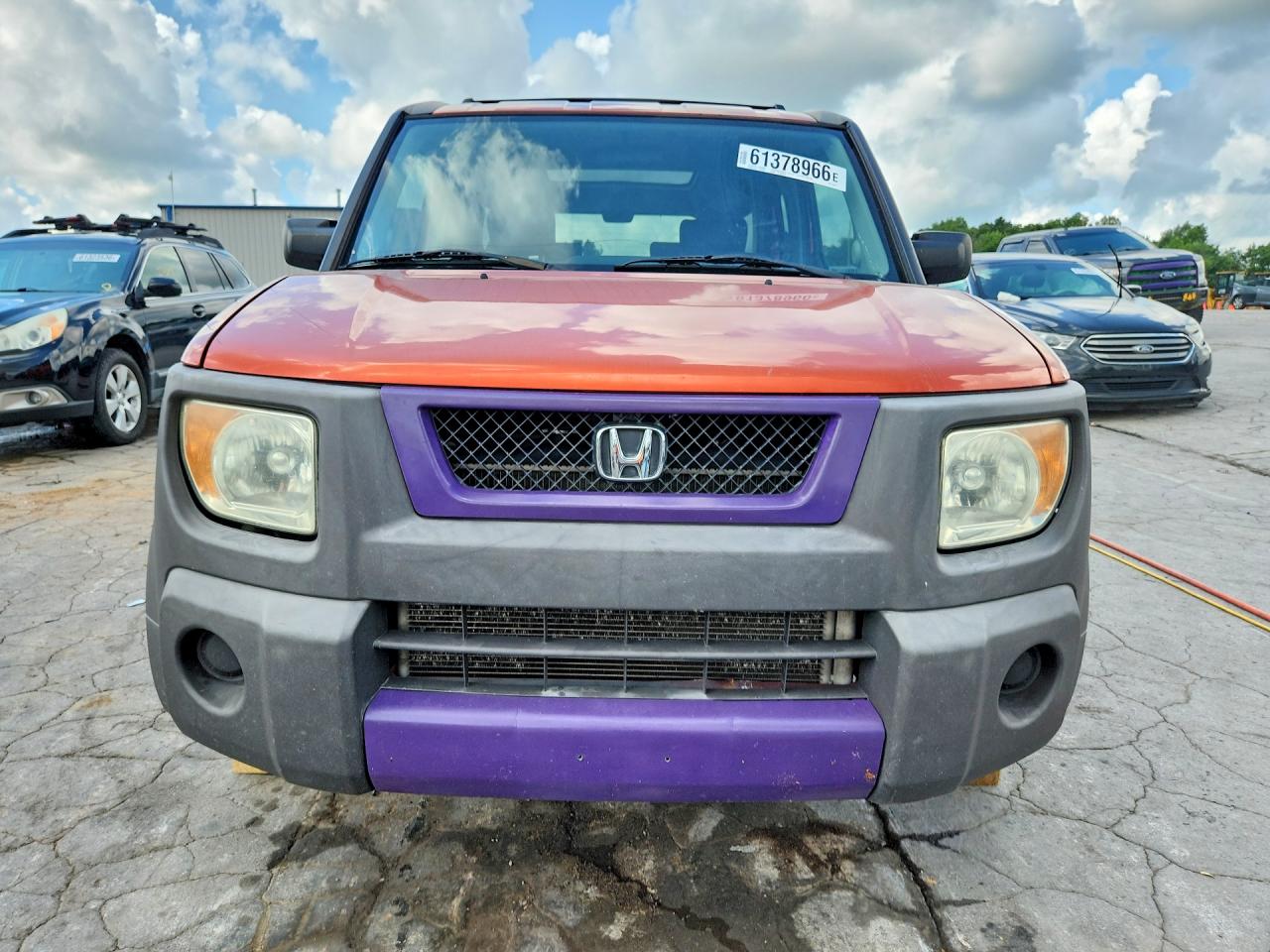 2004 Honda Element Ex Orange vin: 5J6YH28594L037392