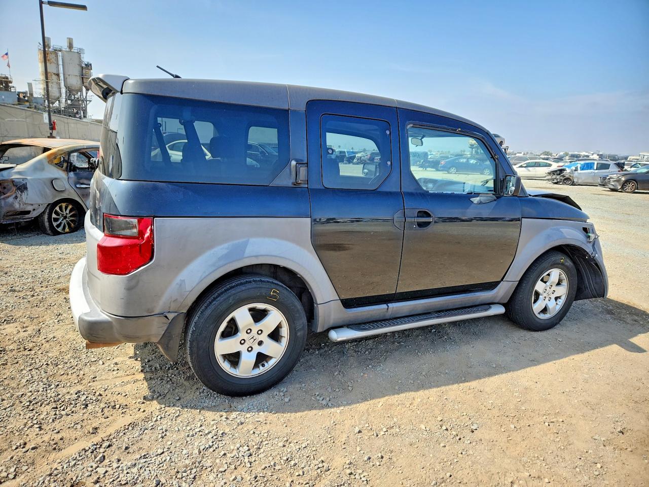 2003 Honda Element Ex Black vin: 5J6YH285X3L009437