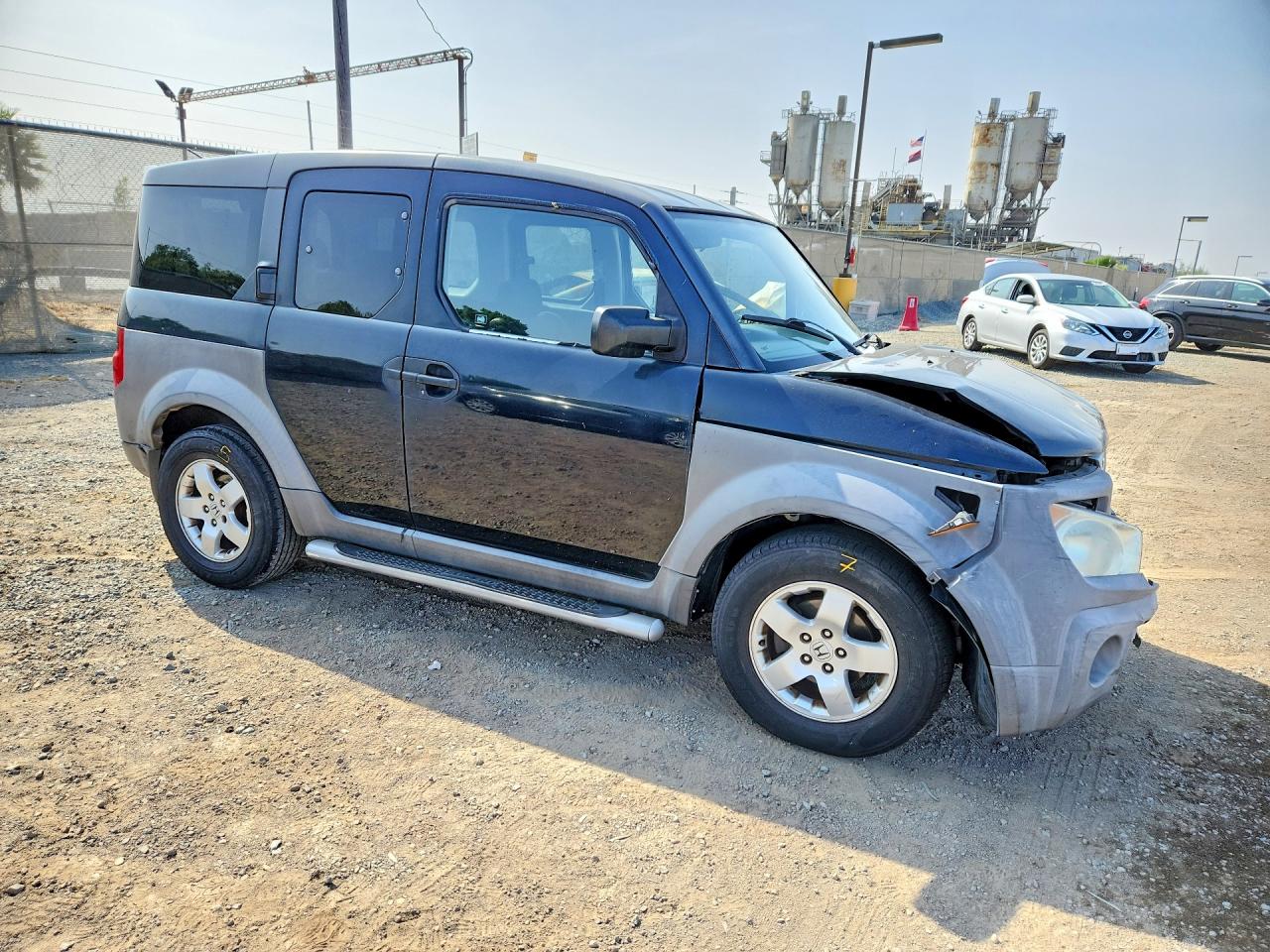 2003 Honda Element Ex Black vin: 5J6YH285X3L009437