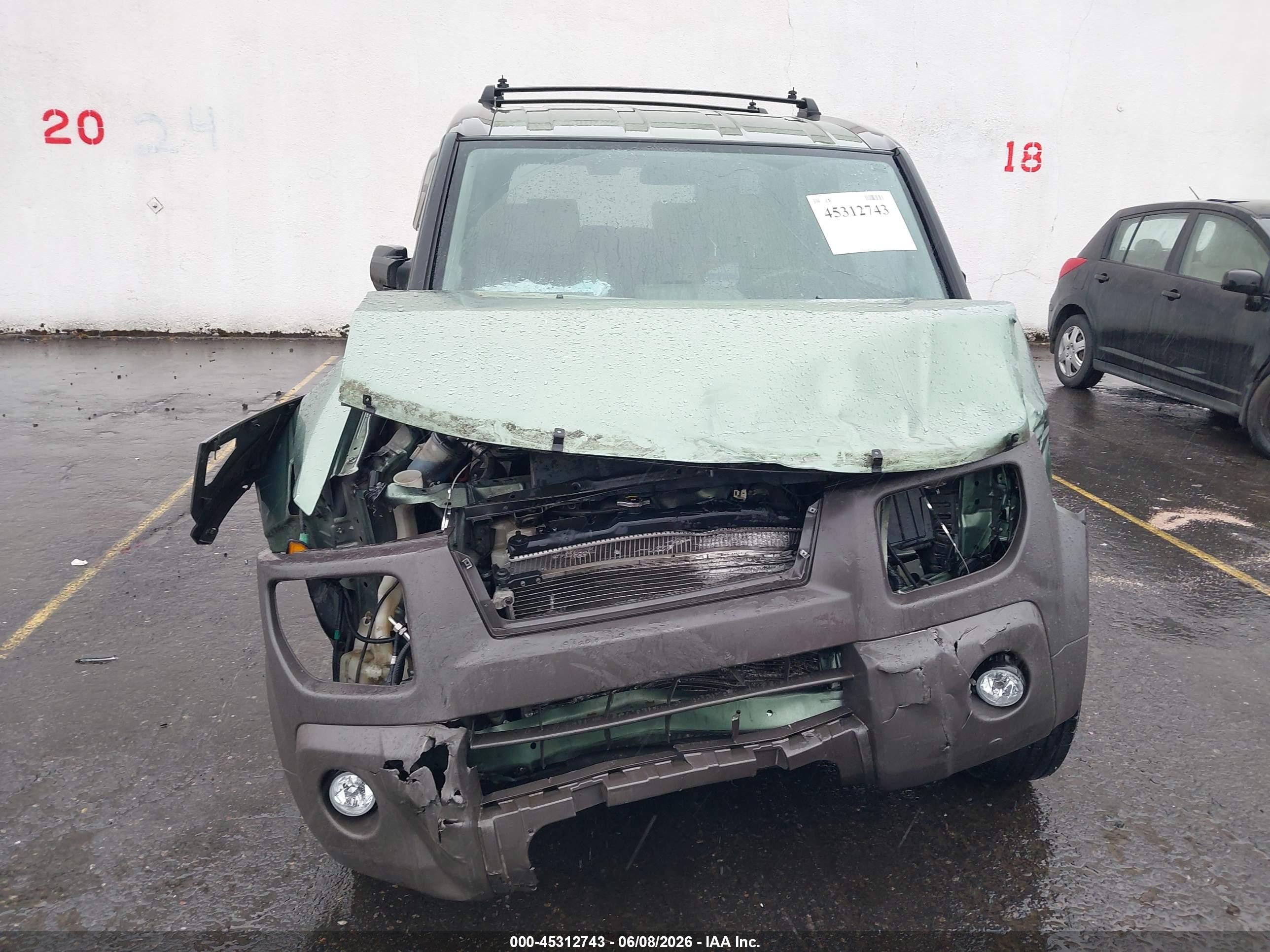 2003 Honda Element Ex Green vin: 5J6YH285X3L027355