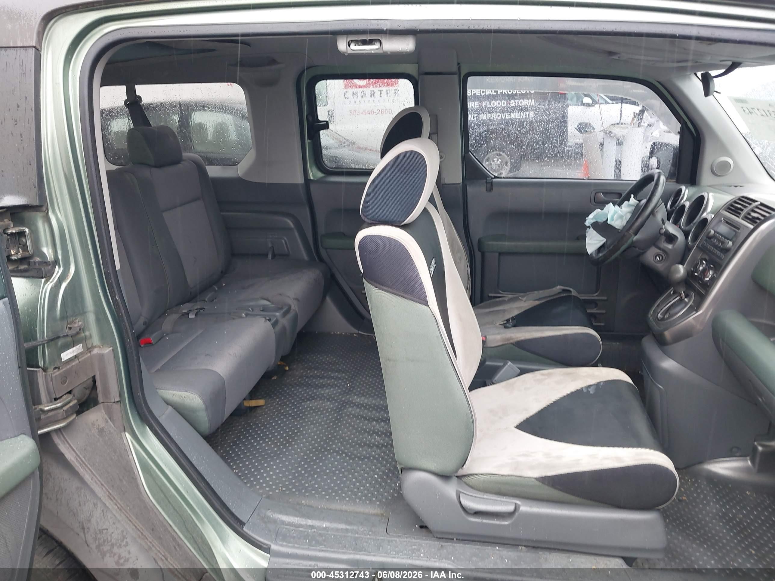 2003 Honda Element Ex Green vin: 5J6YH285X3L027355