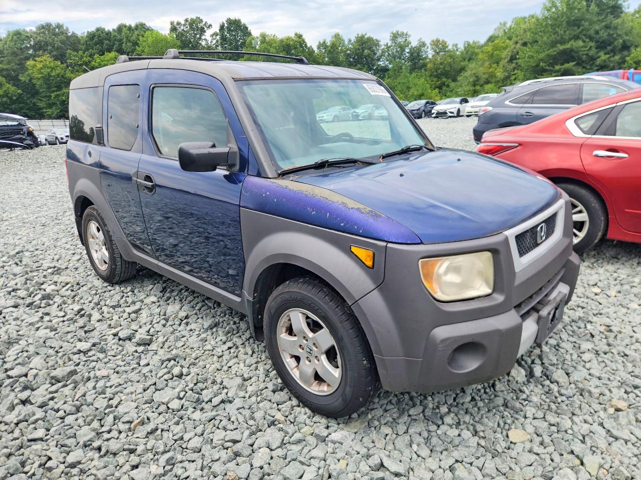 2003 Honda Element Ex Blue vin: 5J6YH285X3L049422