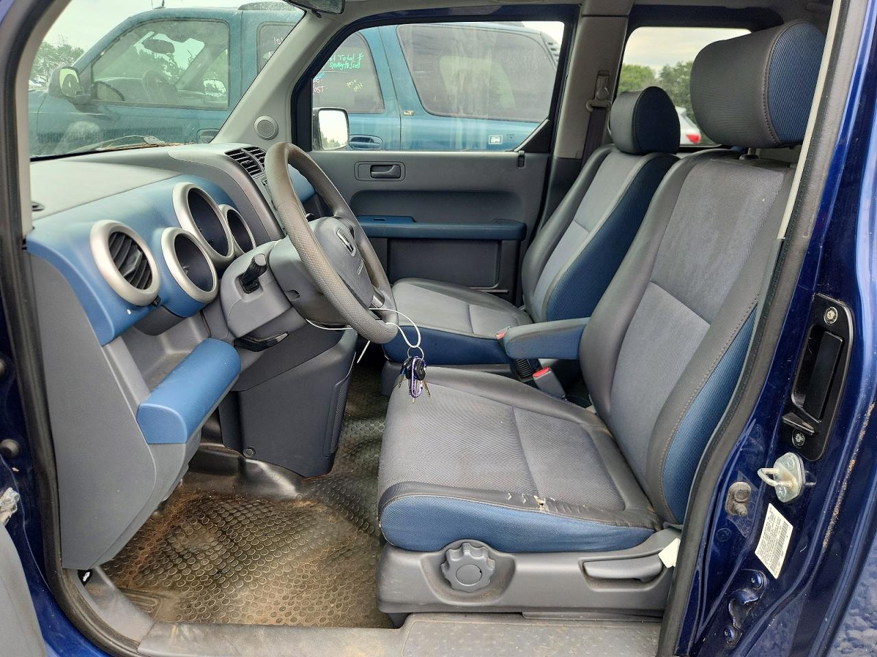 2003 Honda Element Ex Blue vin: 5J6YH285X3L049422