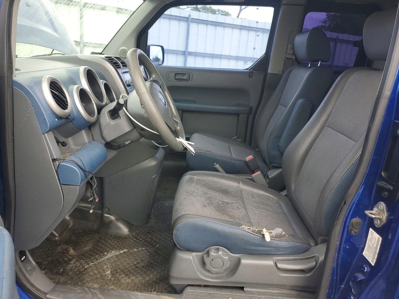 2004 Honda Element Ex Blue vin: 5J6YH28604L010963